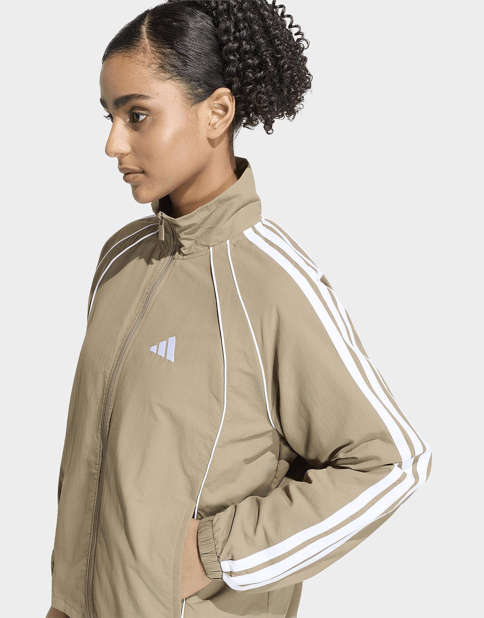 adidas Veste de survêtement 3 bandes Iconic Woven