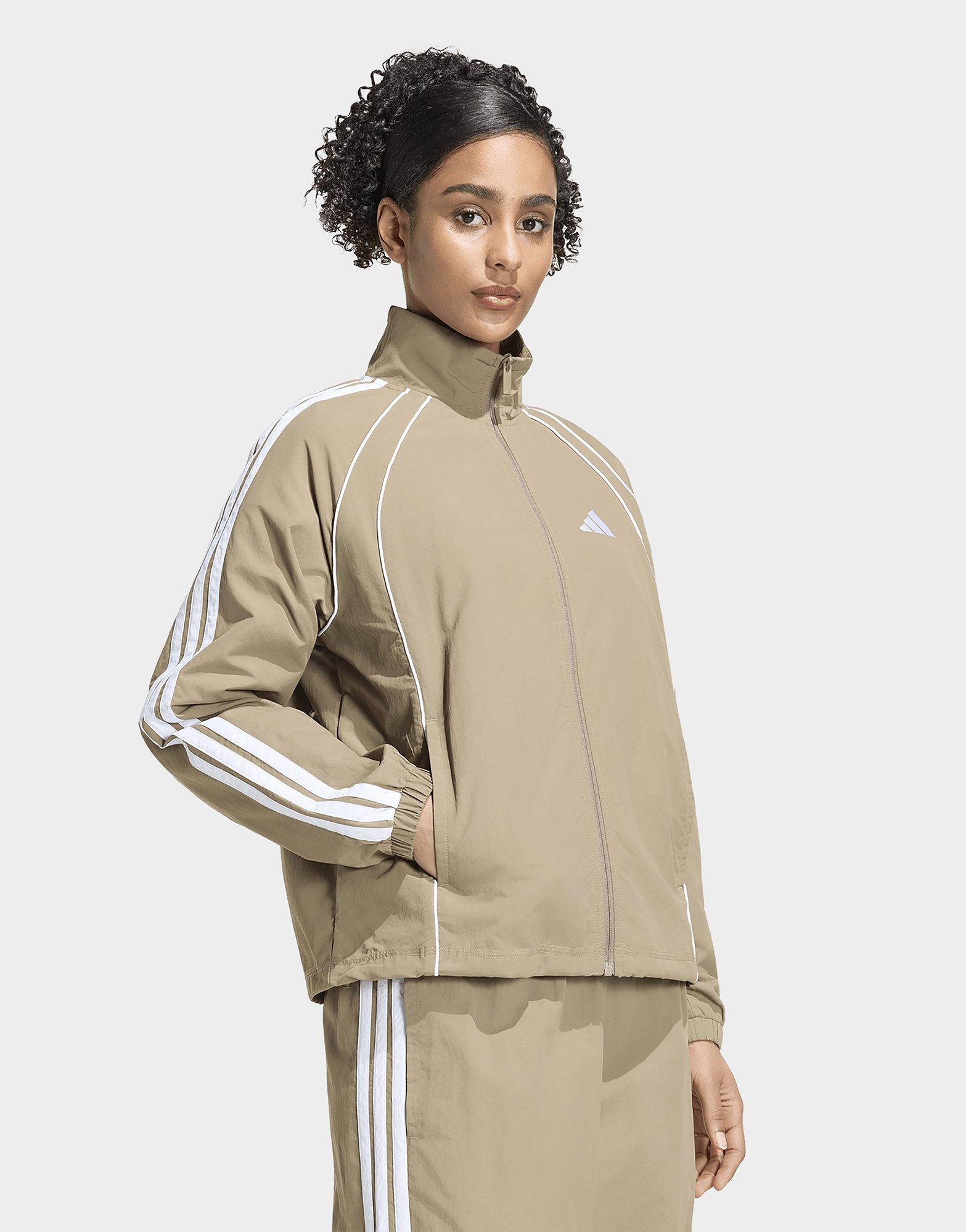 adidas Iconica Giacca Da Allenamento In Tessuto Con 3 Strisce
