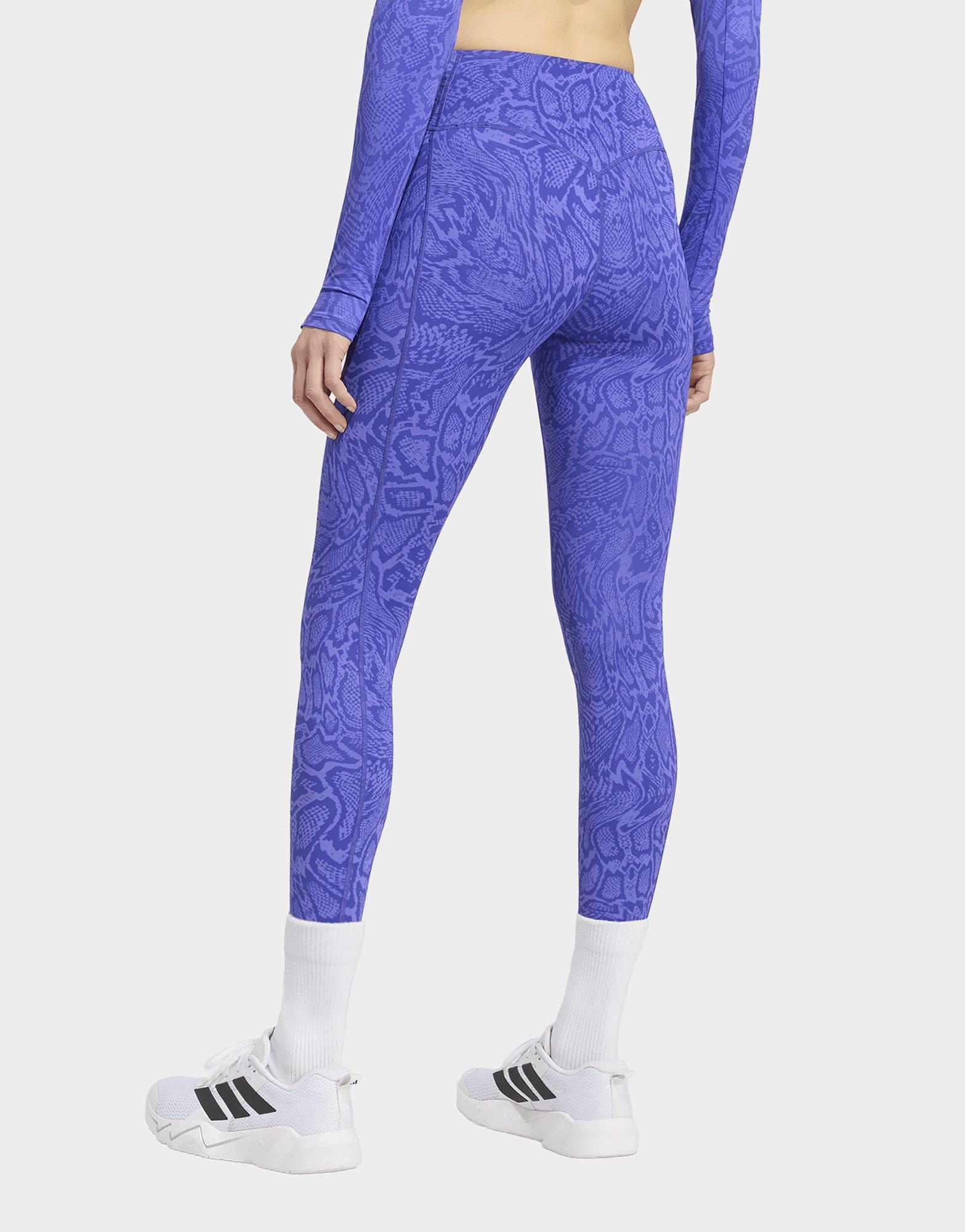 adidas Optime Primelift 7/8-leggings, Schlangenprint
