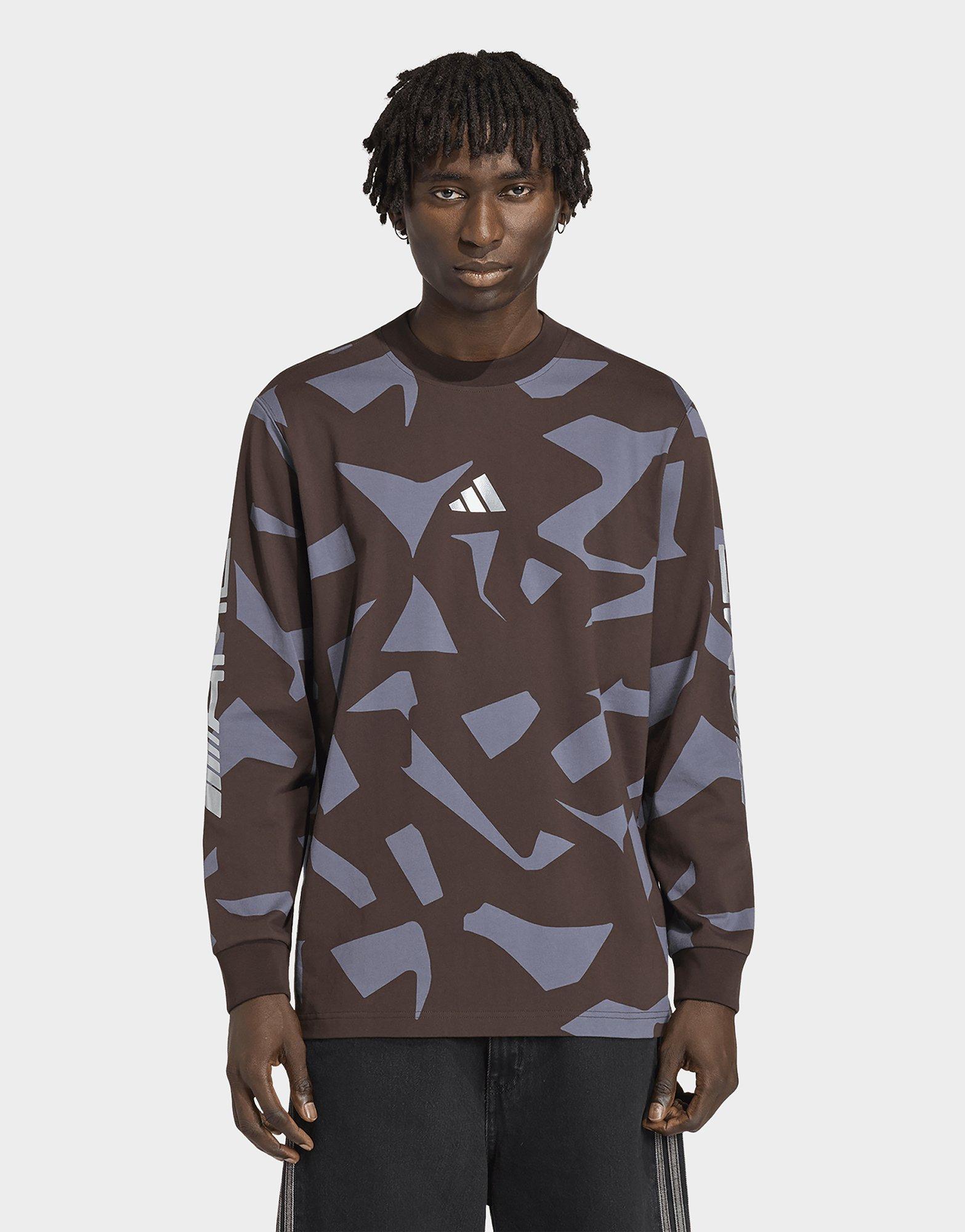 adidas Amg Camo Long Sleeve Top