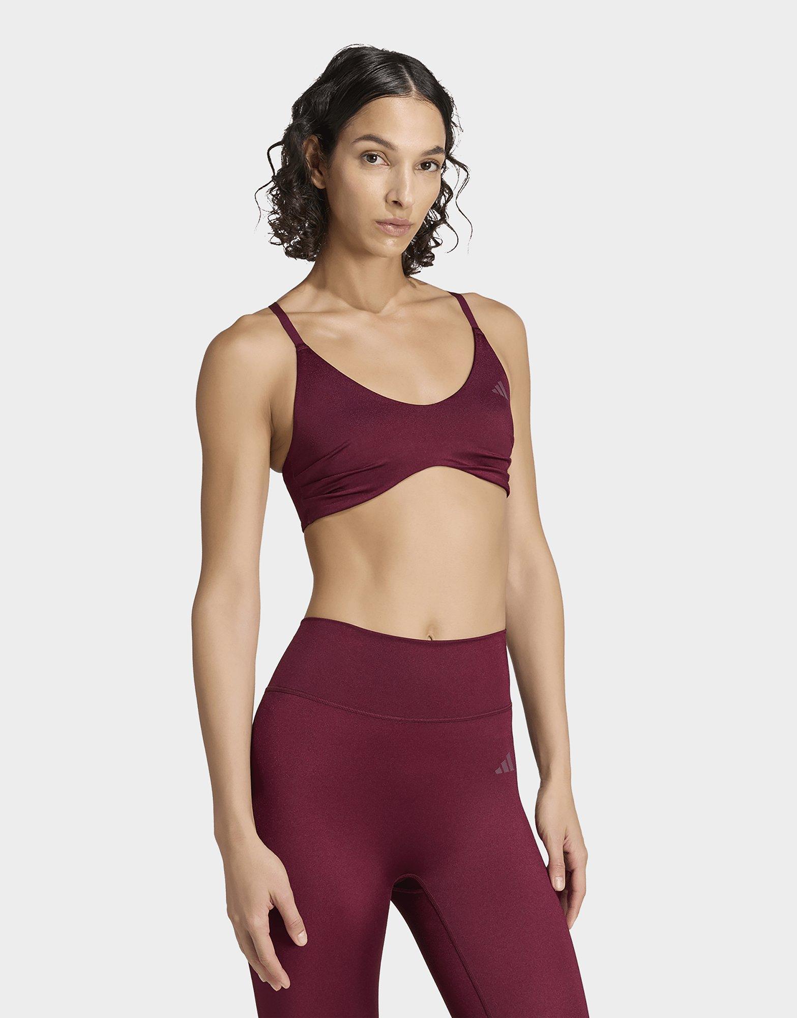 adidas Brassière De Training Brillante Optime Essentials Maintien Léger