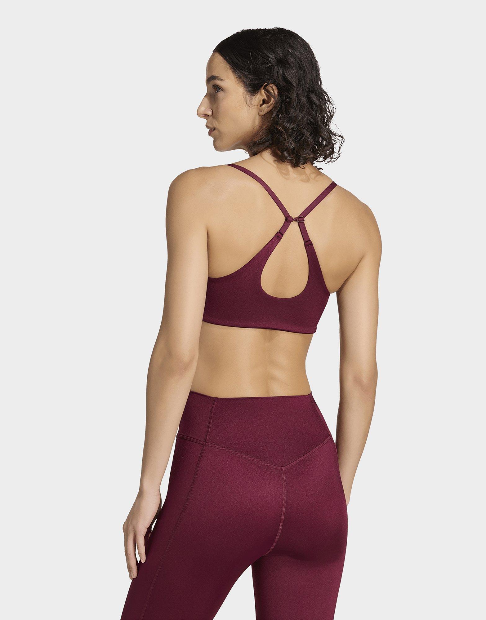 adidas Reggiseno Light Support Optime Essentials Workout Shine