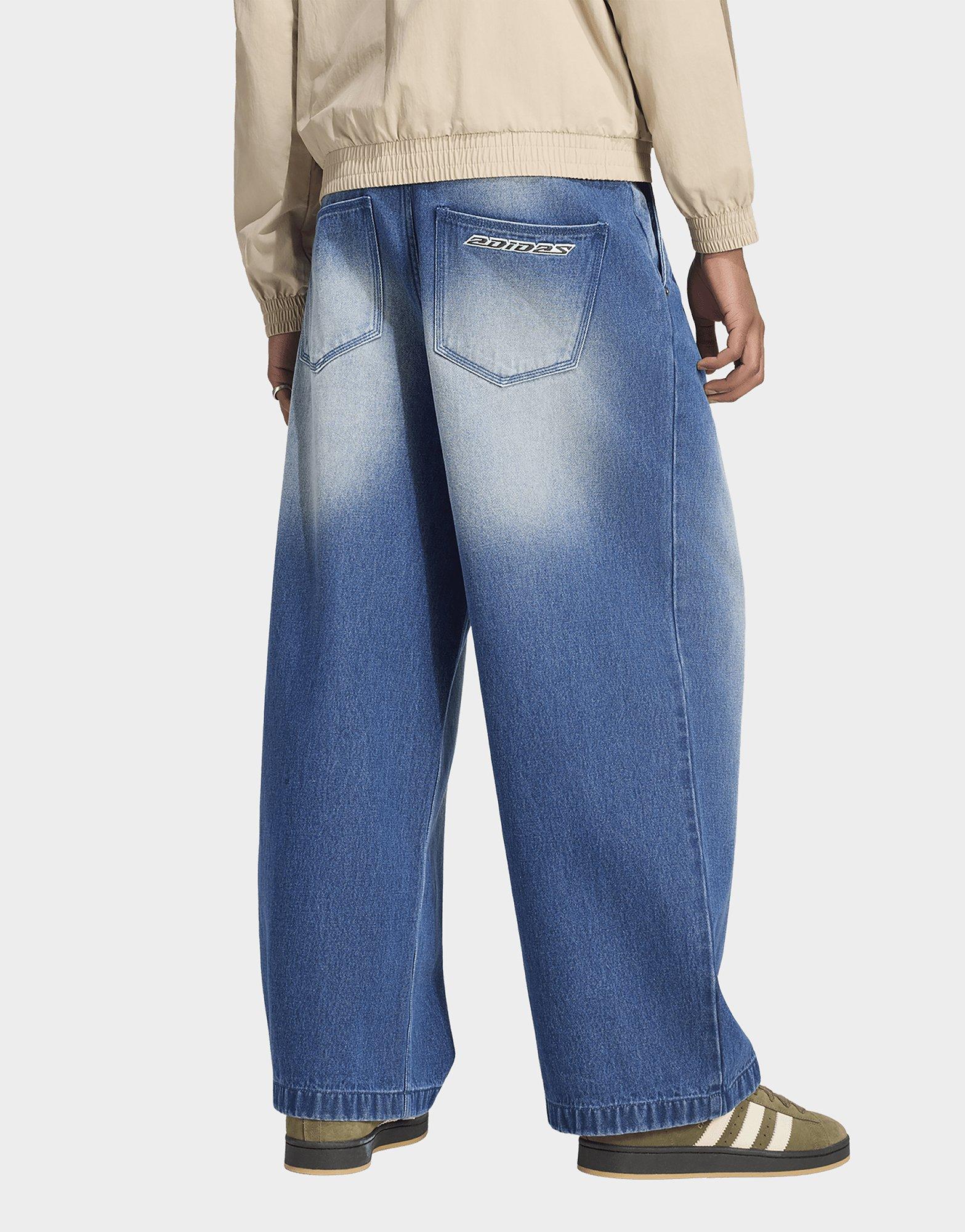 adidas Jeans, Mittelhoch, Weites Bein
