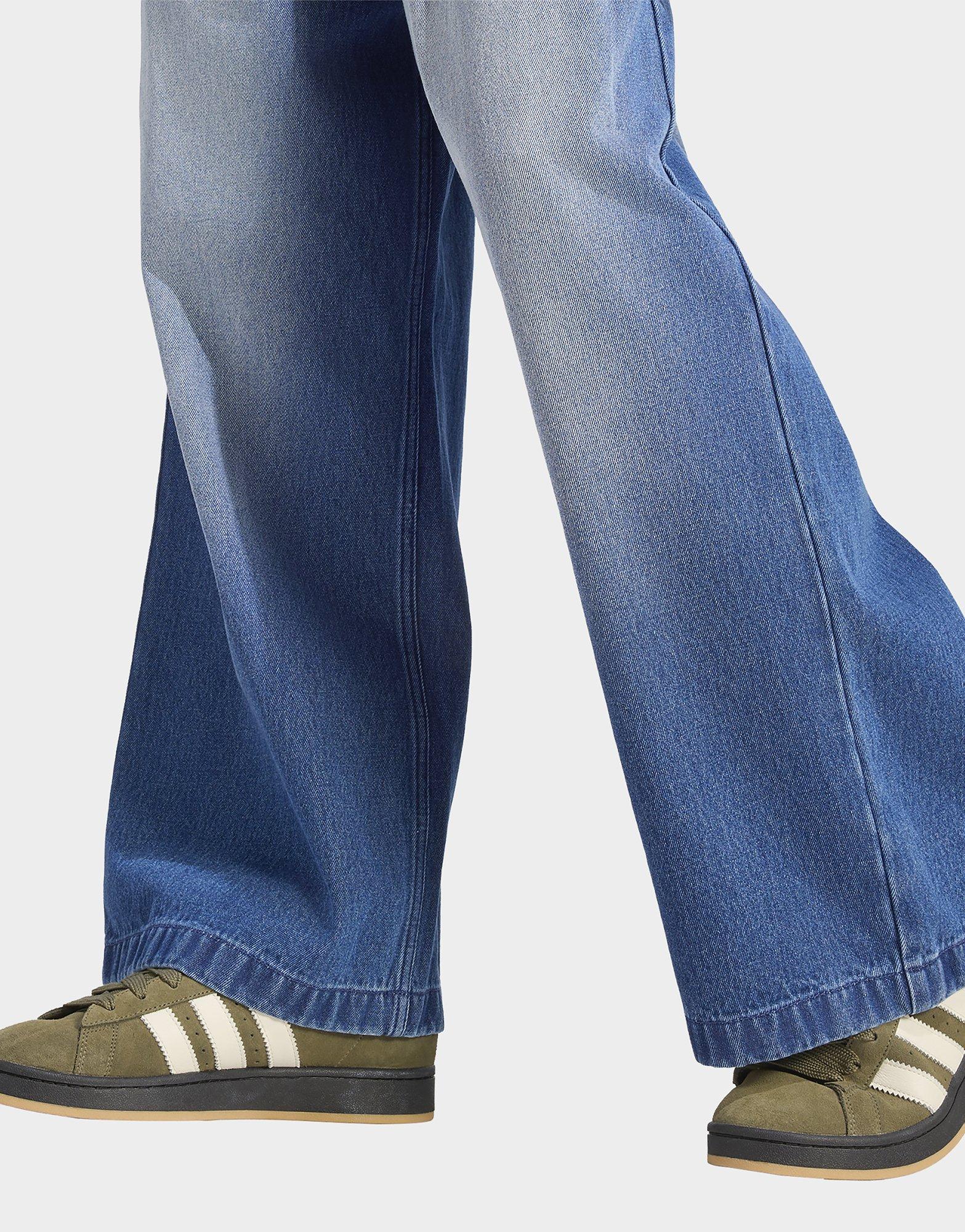 adidas Jeans, Mittelhoch, Weites Bein