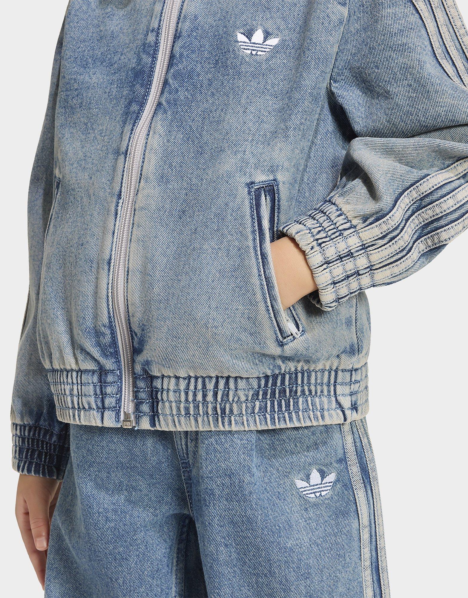 adidas Veste De Survêtement Denim Loose Firebird