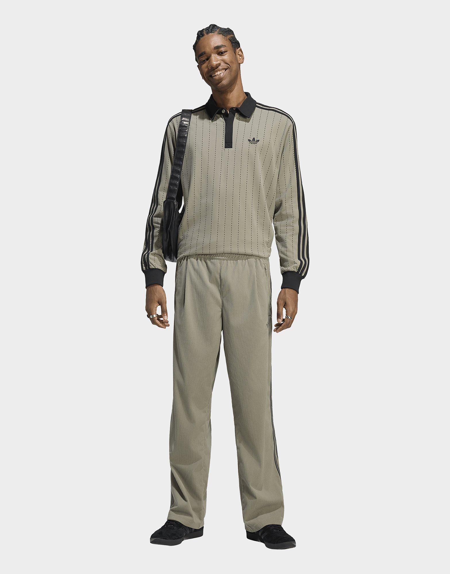adidas Polo De Manga Larga Con Rayas Finas