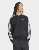 adidas Sudadera De Cuello Redondo Holgada Adicolor 3 Stripes