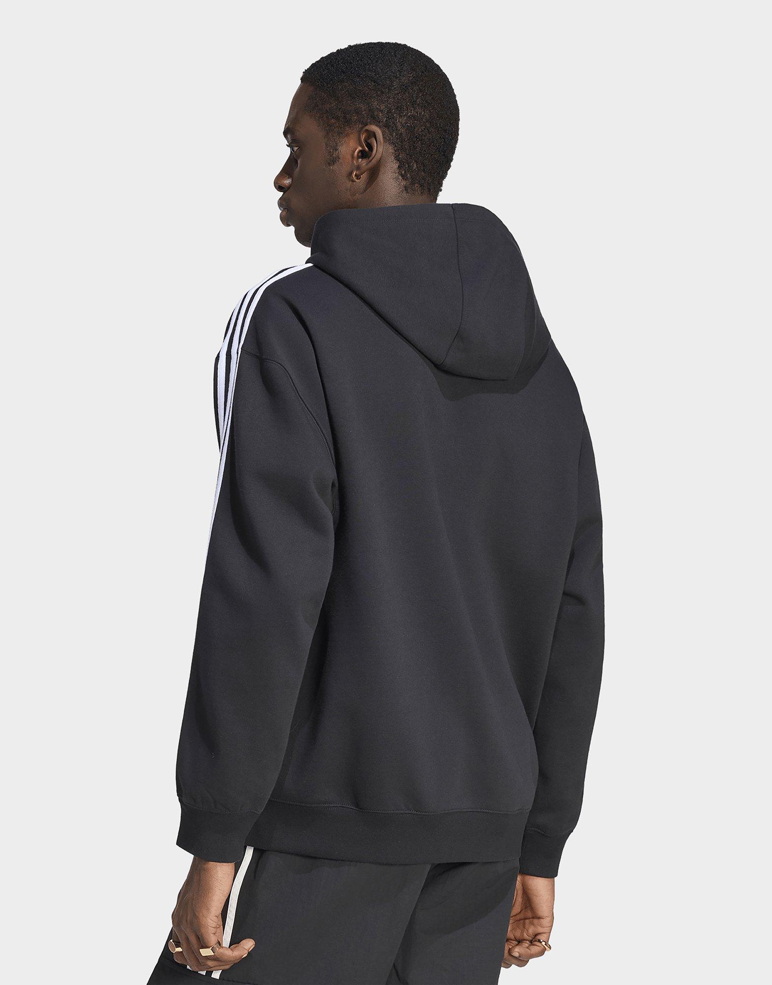 adidas Veste à capuche zip intégral oversize Adicolor