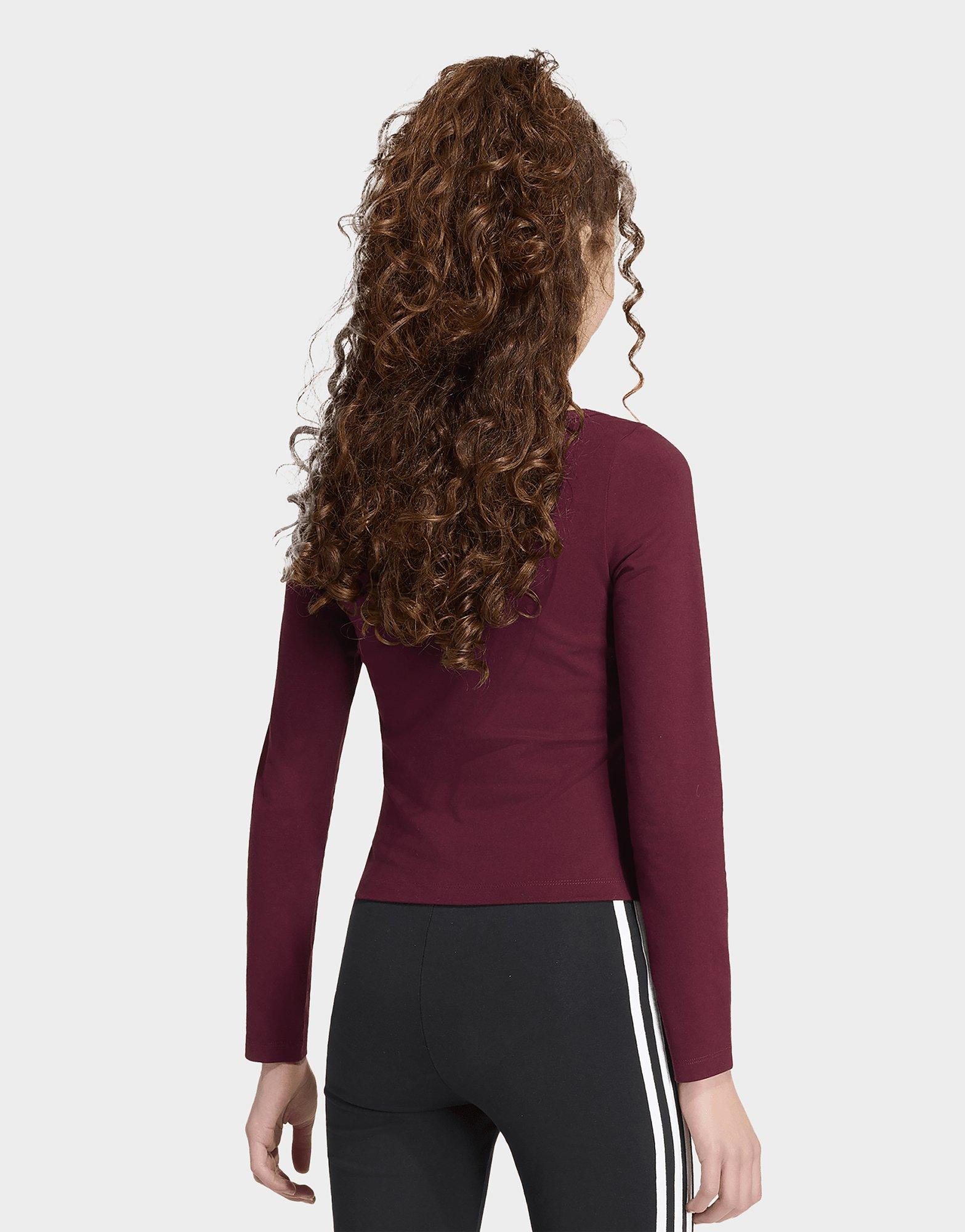 adidas T-shirt, Schmal Geschnitten, Eckiger Ausschnitt, Langärmlig