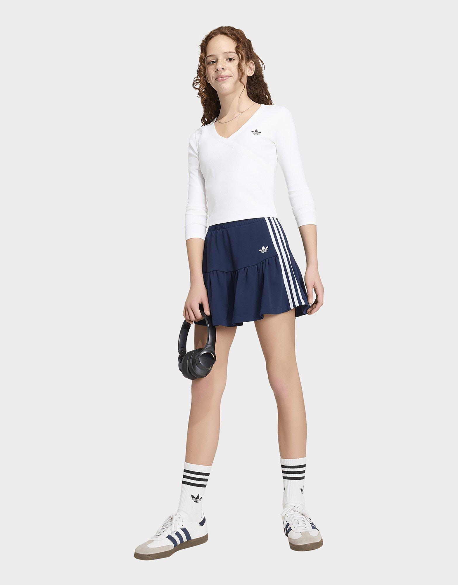 adidas Slim Mini Rib Wrap Langarmshirt