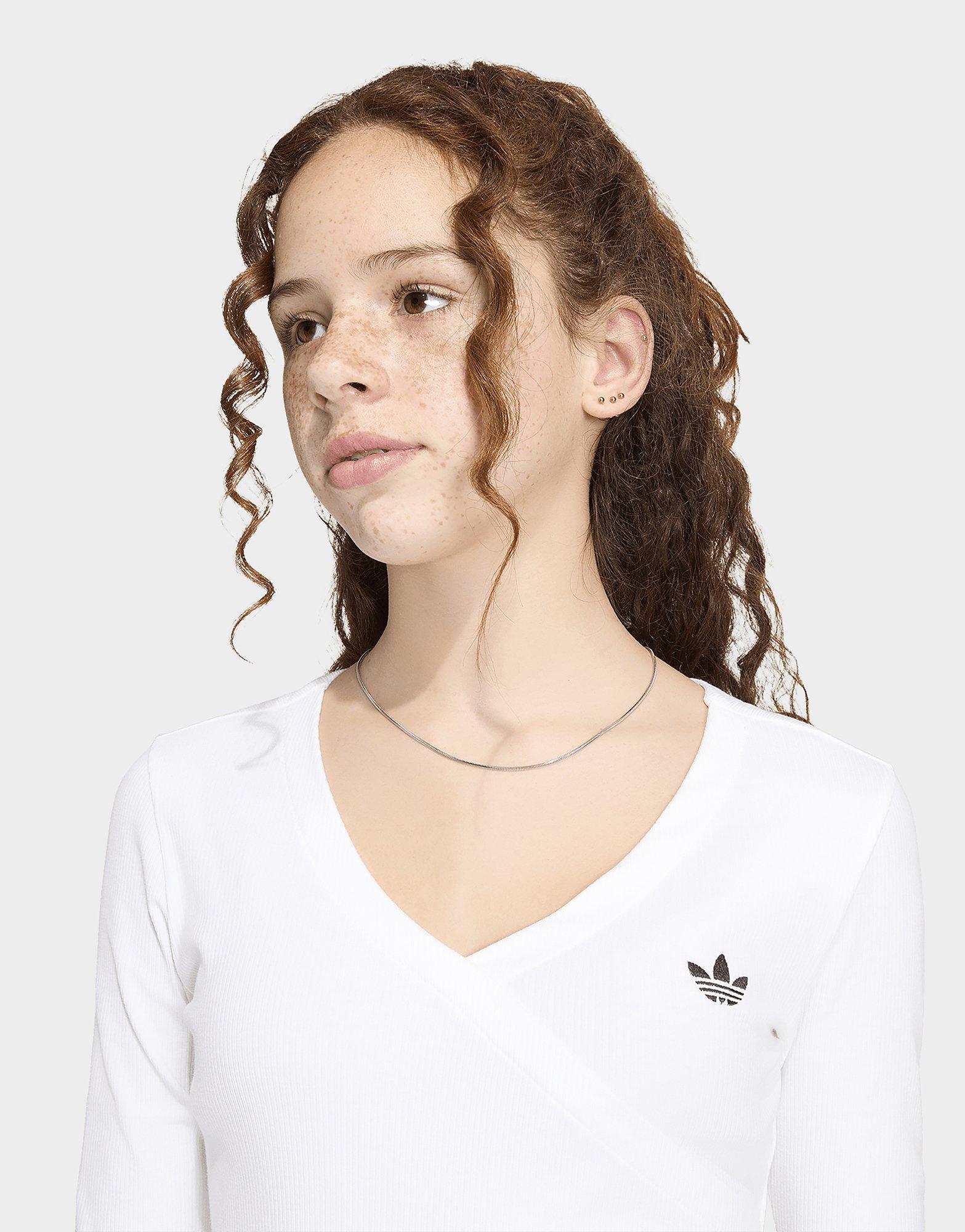 adidas Slim Mini Rib Wrap Langarmshirt