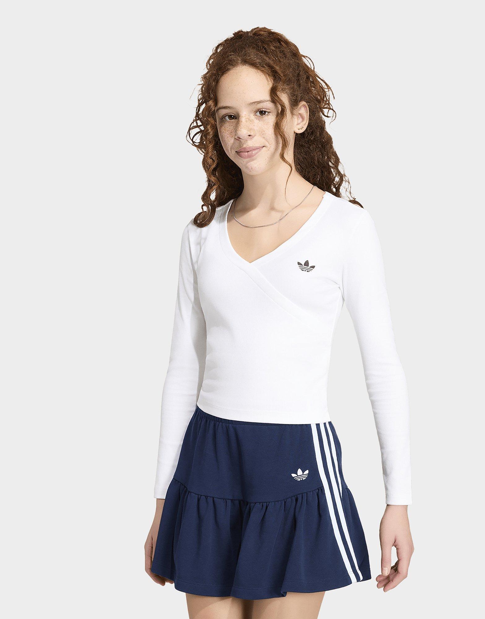 adidas Slim Mini Rib Wrap Longsleeve T-shirt