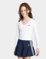 adidas Camiseta Entallada Manga Larga Mini Rib Wrap