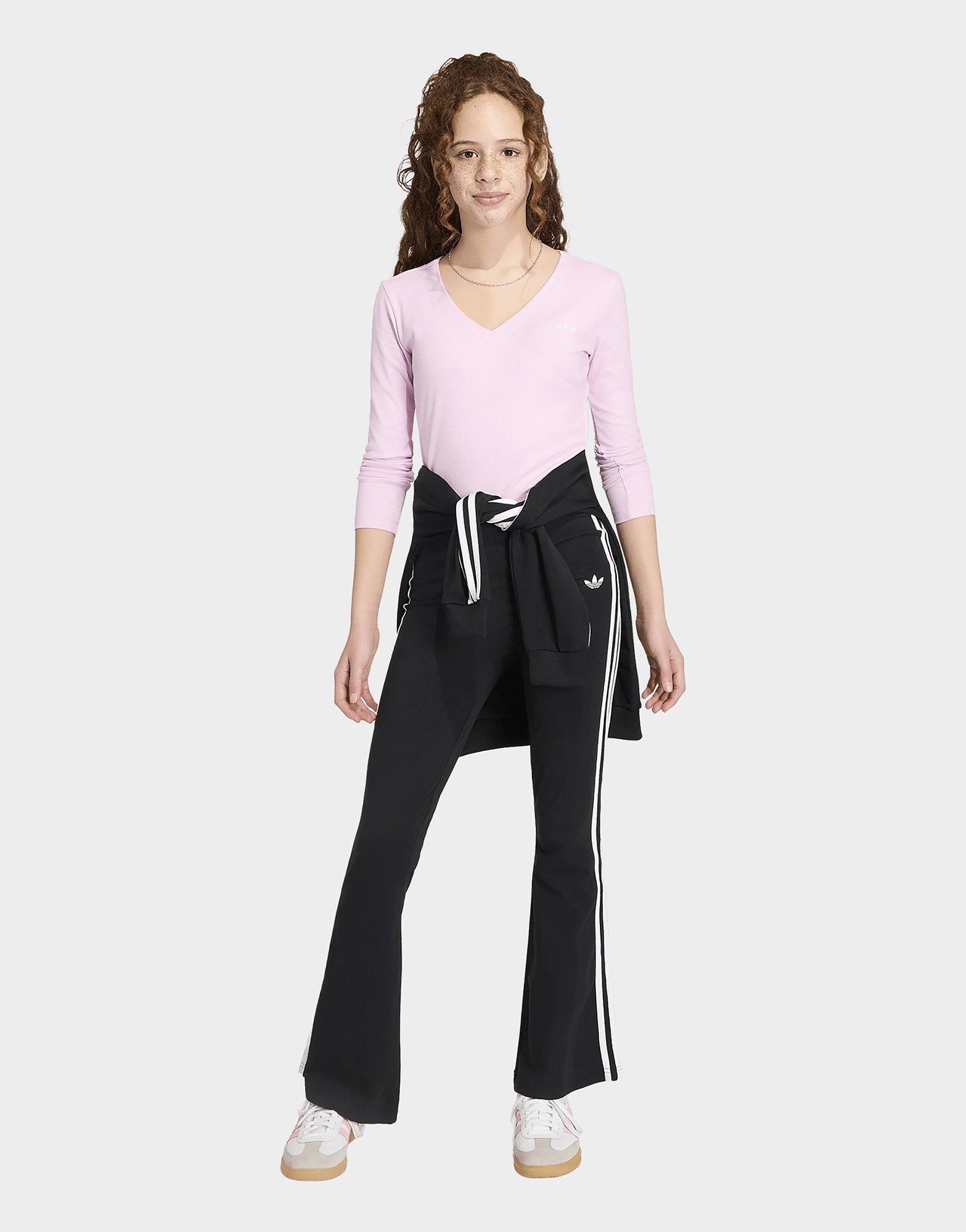 adidas Slim Mini Rib Wrap Langarmshirt