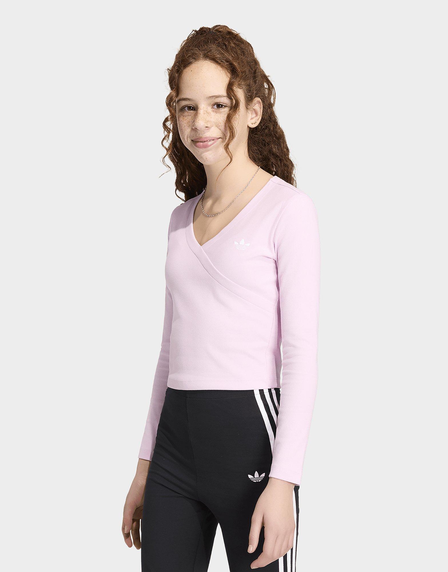 adidas Slim Mini Rib Wrap Longsleeve T-shirt