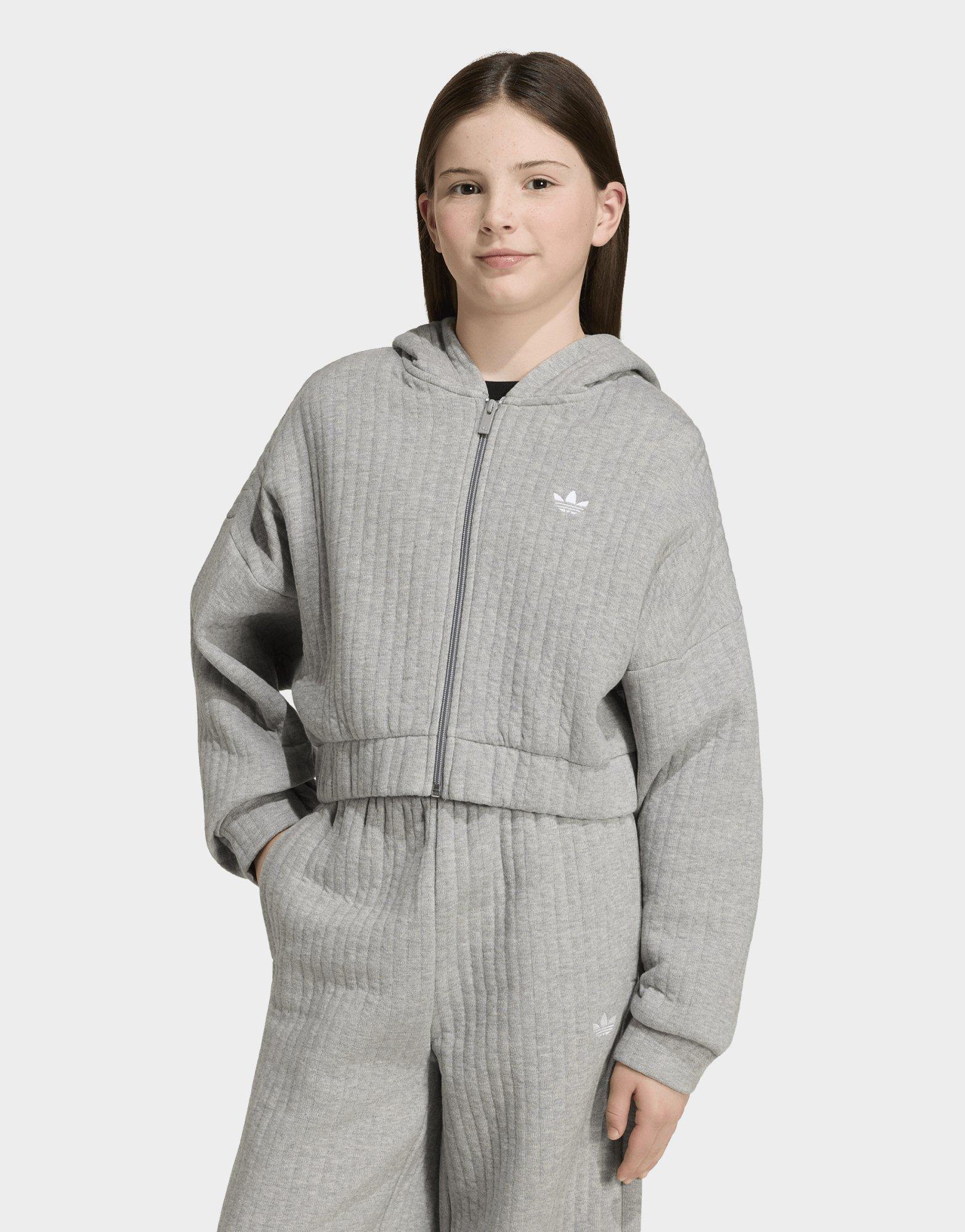 adidas LOOSE PADDED RIB ZIP HOODIE