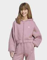 adidas SUDADERA HOLGADA CON CAPUCHA Y CREMALLERA CON ACABADO ACOLCHADO Y CANALÉ