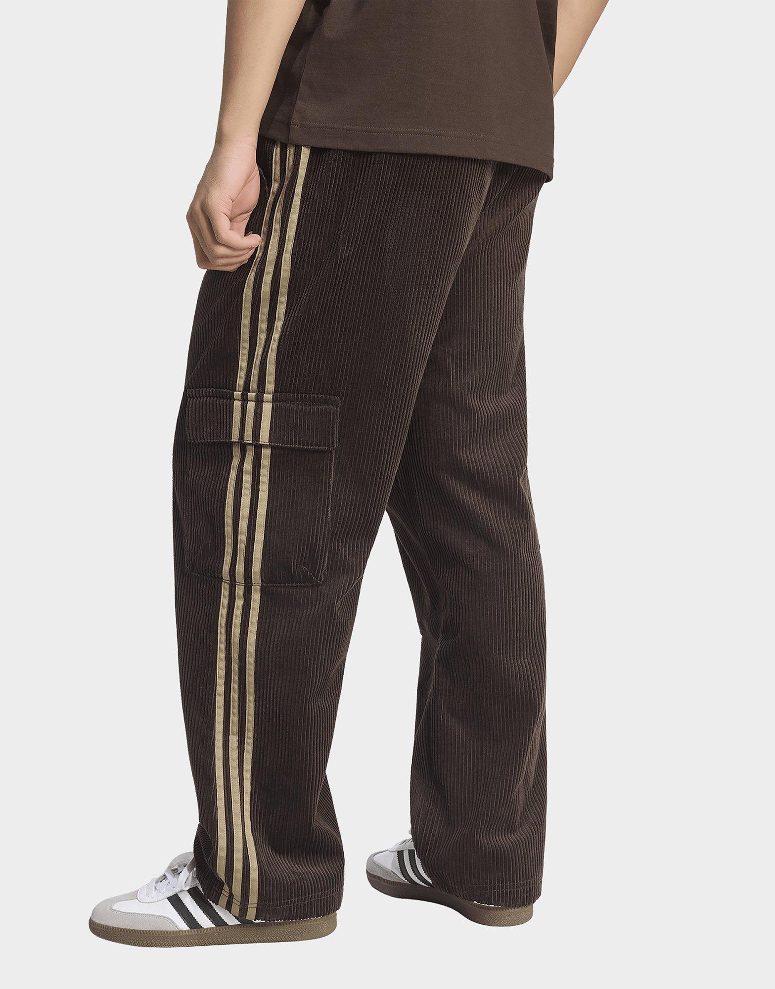 adidas Pantalon Cargo En Velours Adicolor