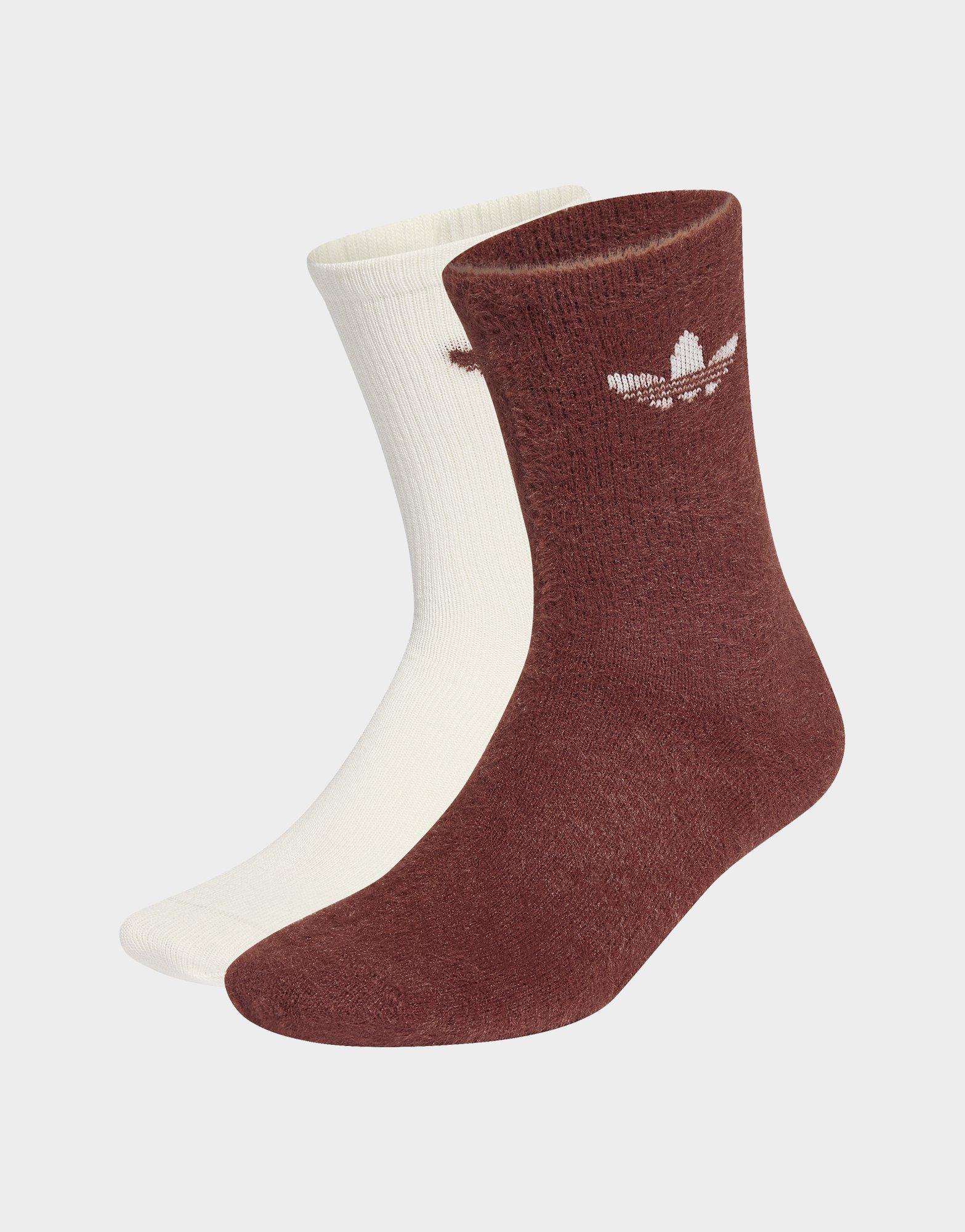 adidas Fluffy Crew Sock 2 Pairs