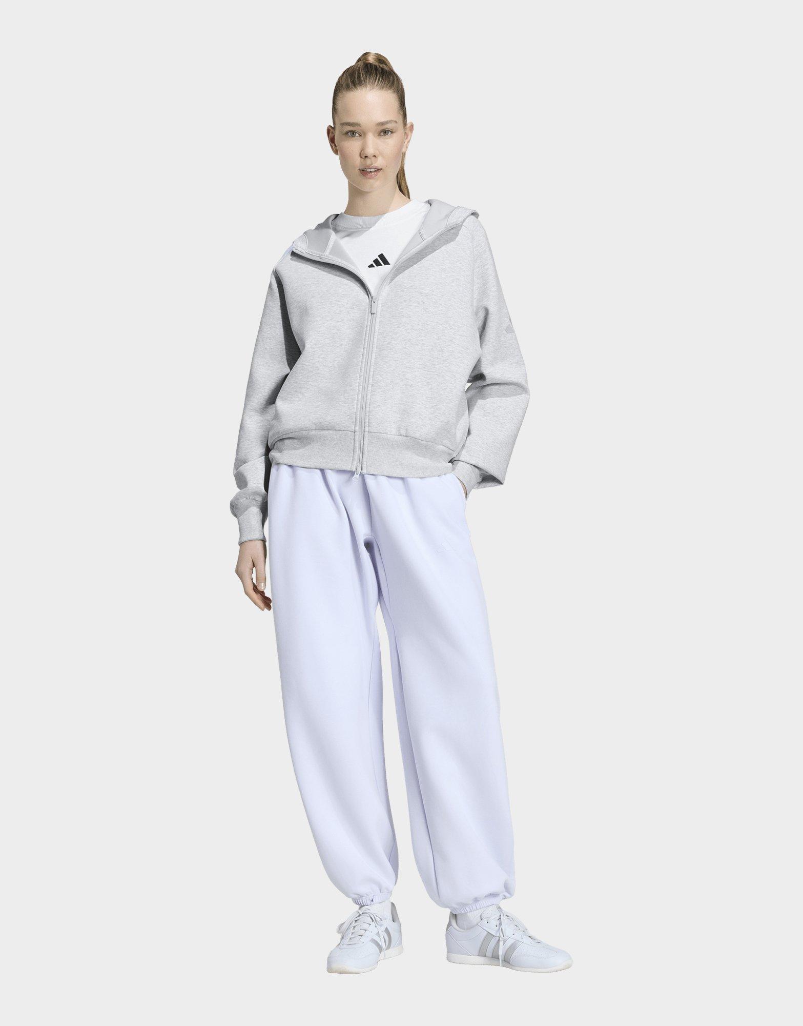 adidas Sweat-shirt À Capuche Soft Lux Avec Zip Sur Toute La Longueur