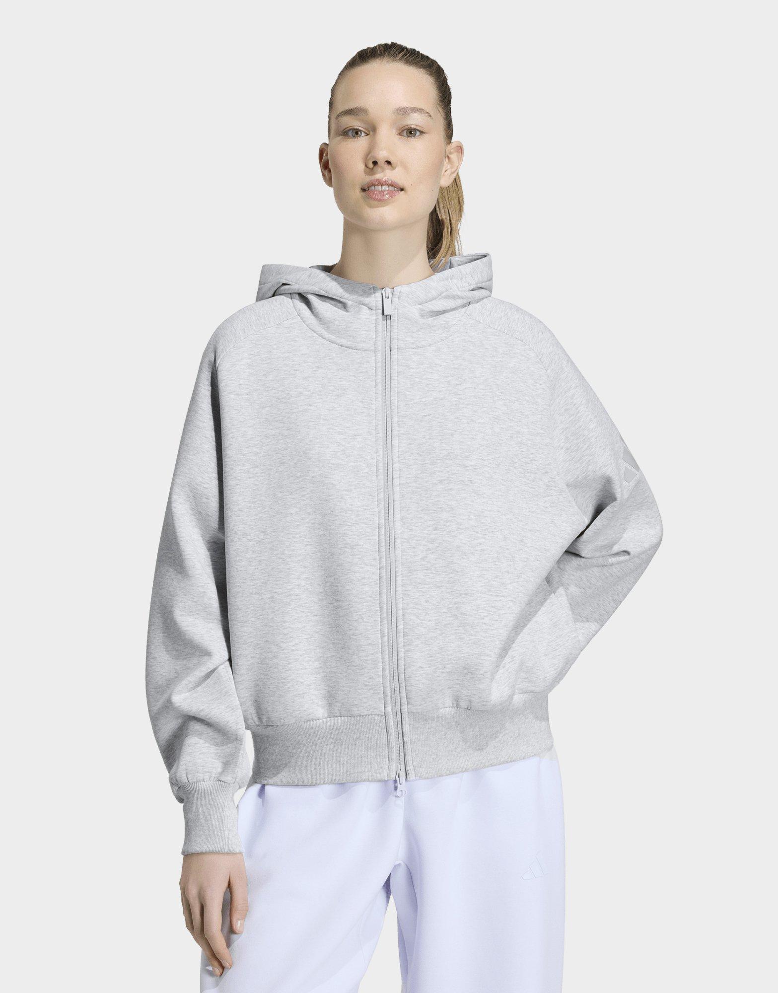 adidas Soft Lux Full-zip Hoodie