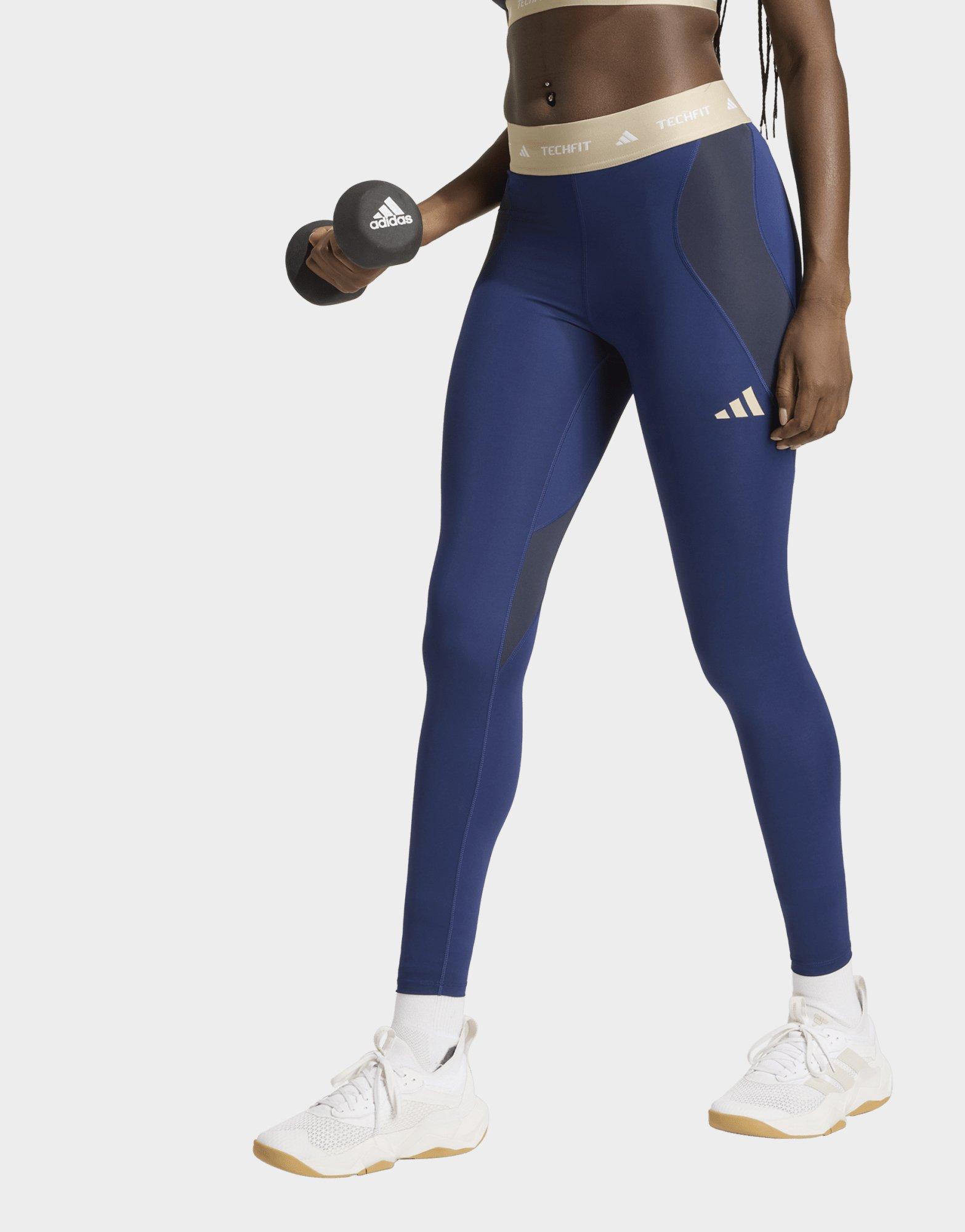 adidas Techfit Workout Color Block 7/8 Leggings