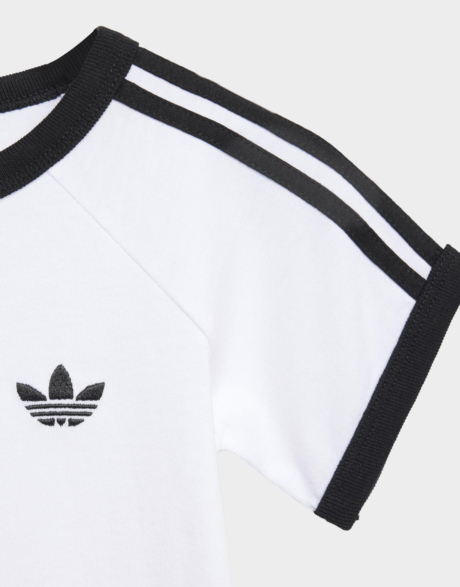 adidas 3 Stripe Tee