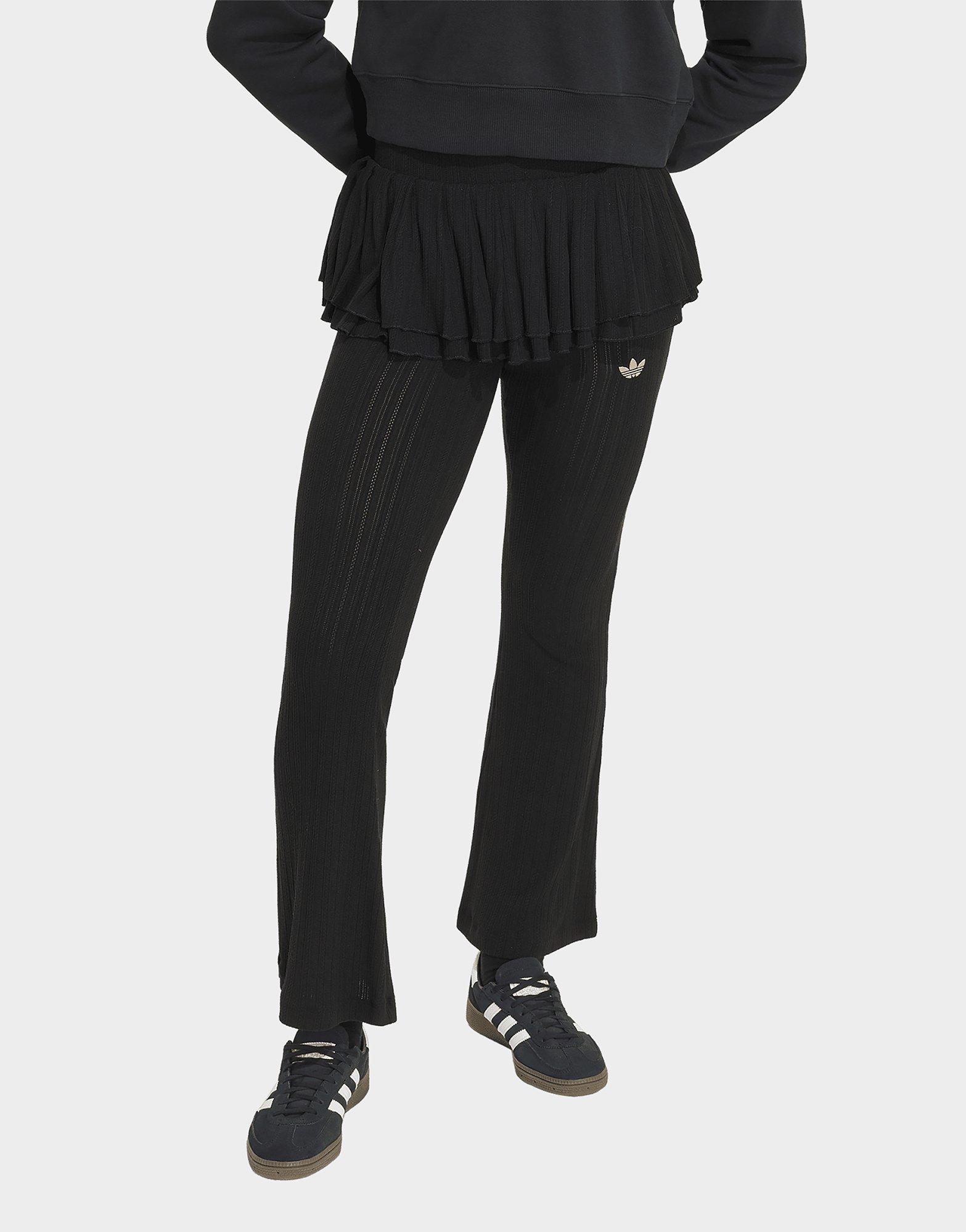 adidas Slim Ruffle Knitted Leggings