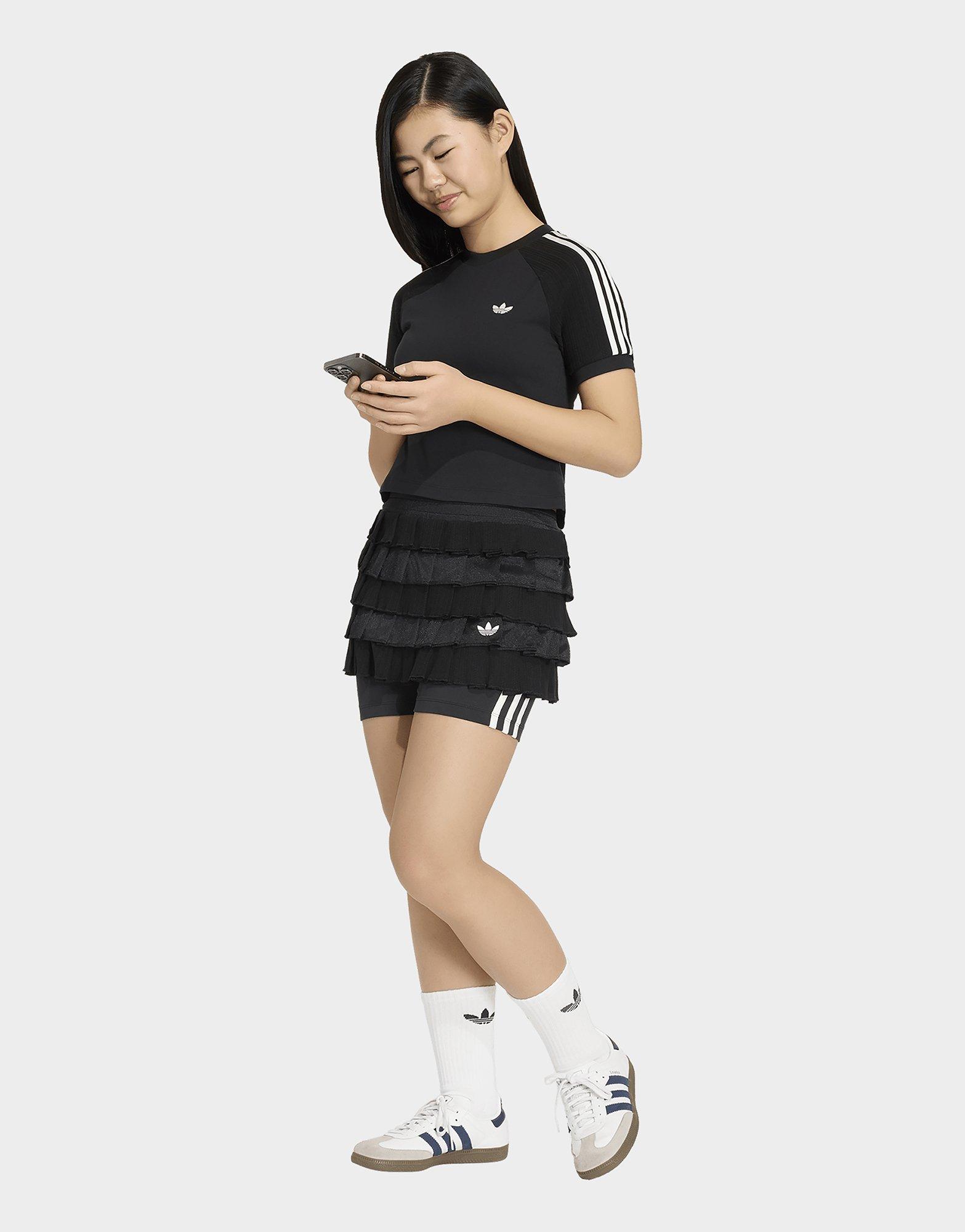adidas T-shirt Maille Slim 3 Bandes