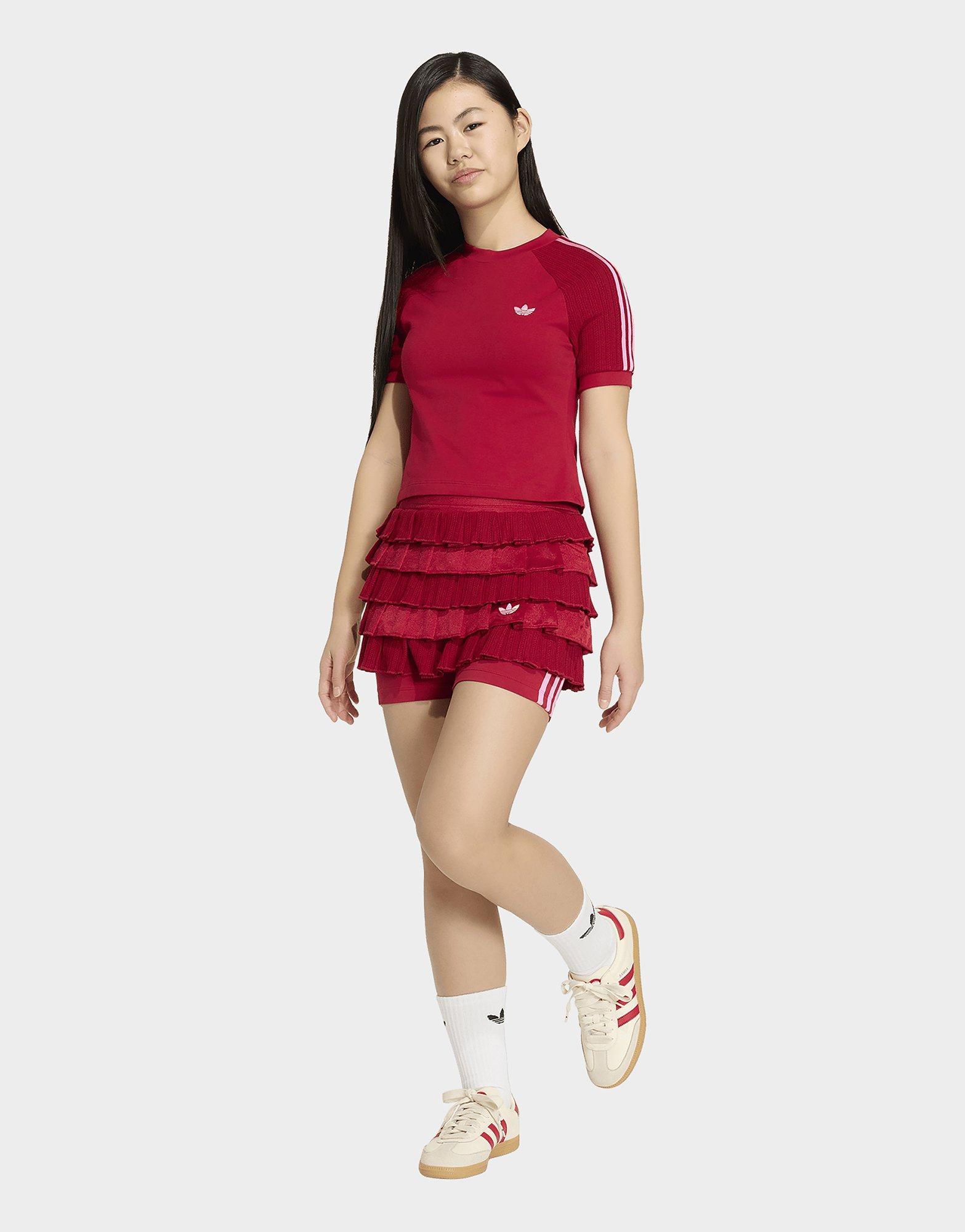 adidas T-shirt Maille Slim 3 Bandes