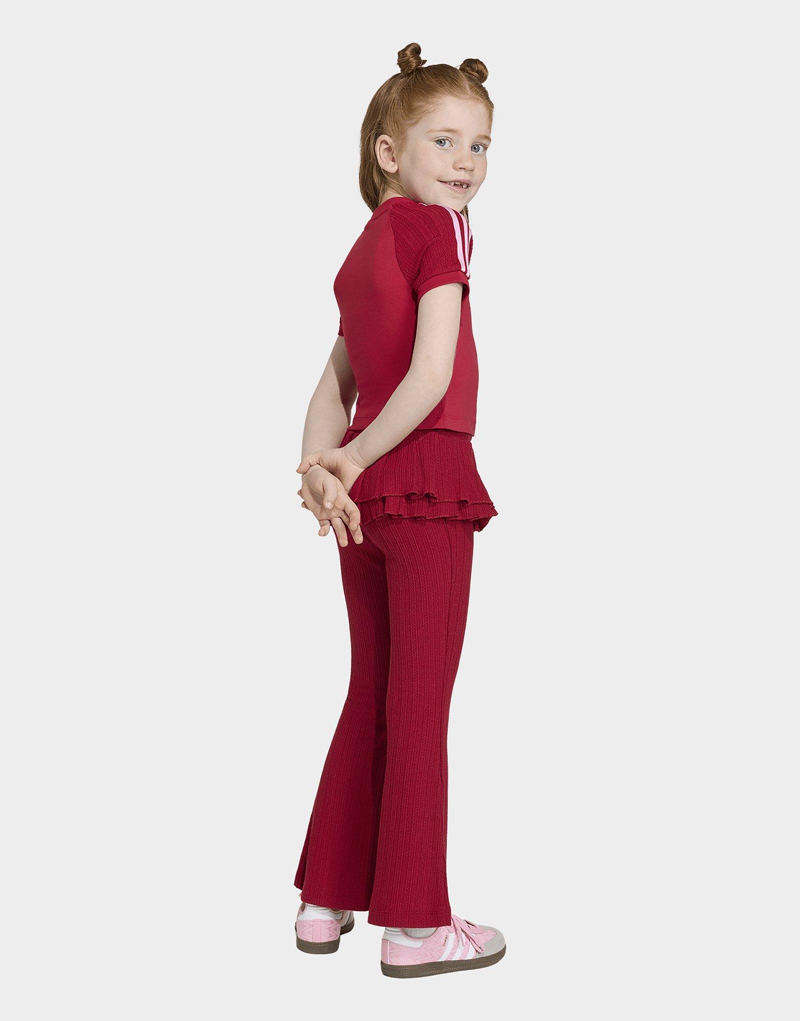 adidas SLIM KNITTED T-SHIRT UND LEGGINGS SET