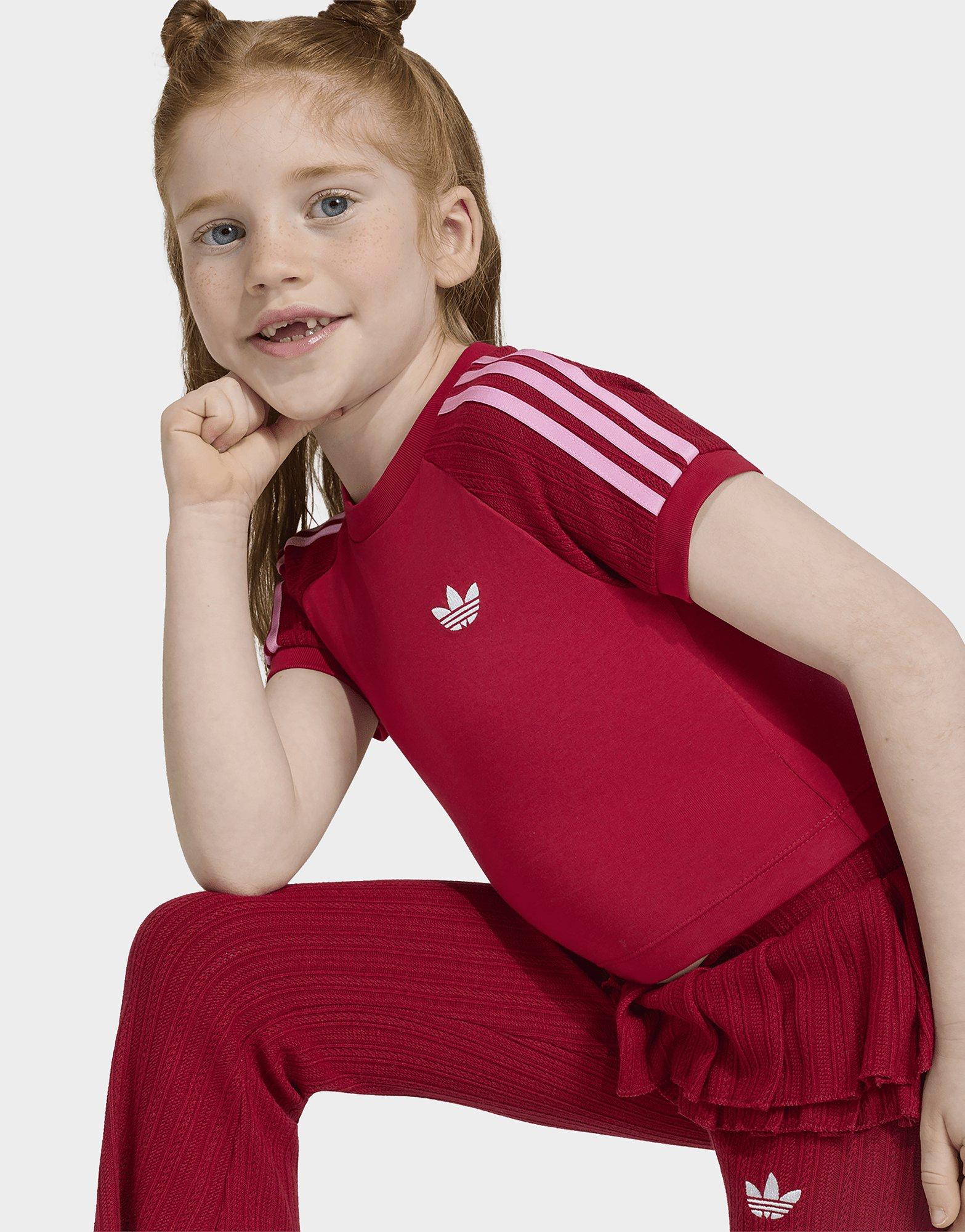 adidas SLIM KNITTED T-SHIRT UND LEGGINGS SET