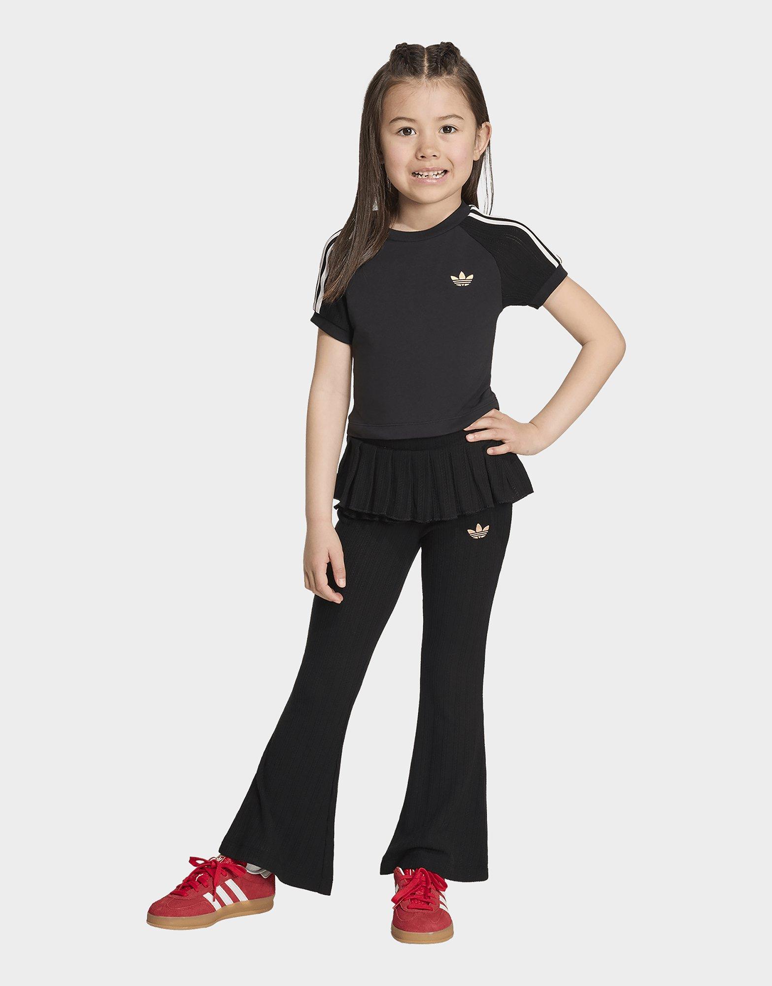 adidas Slim Knitted Tee Leggings Set