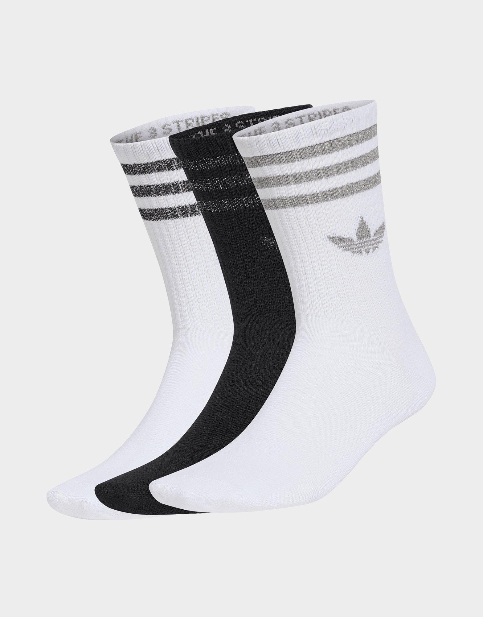 adidas Calze A 3 Strisce Glitter 3 Paia
