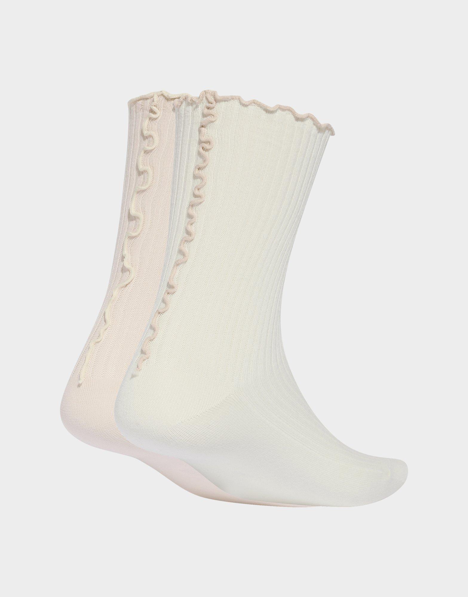 adidas Crew Socken, Rüschen, 2 Paar