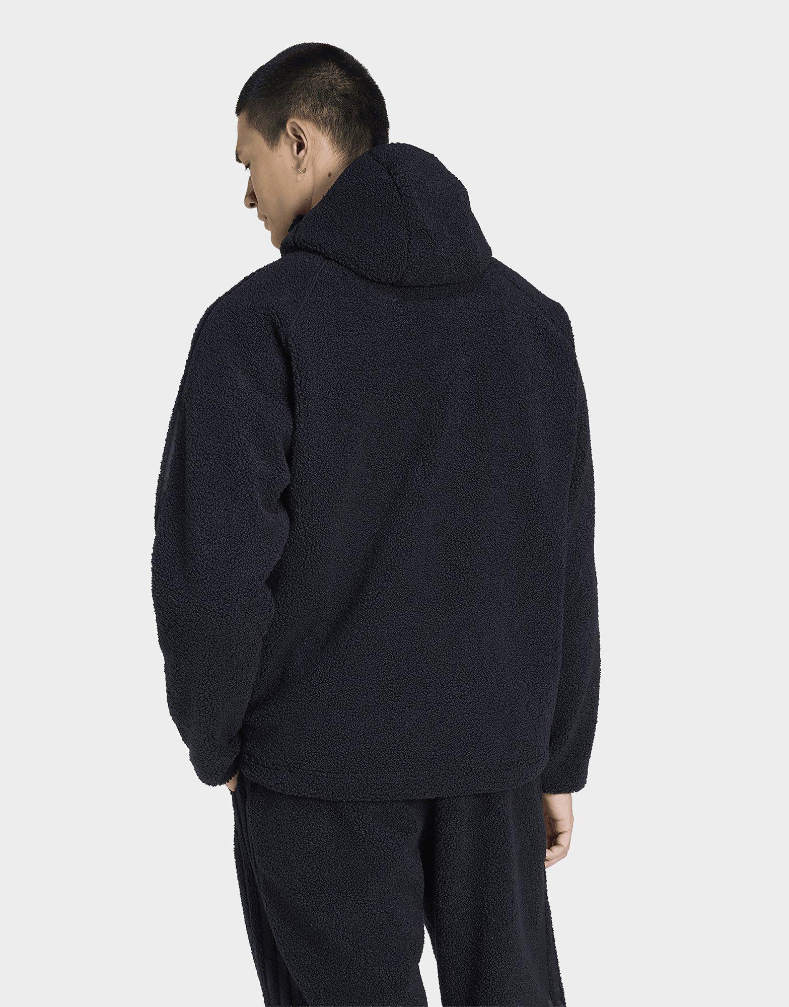 adidas BORG FLEECE TEAMGEIST HOODIE MET KORTE RITS