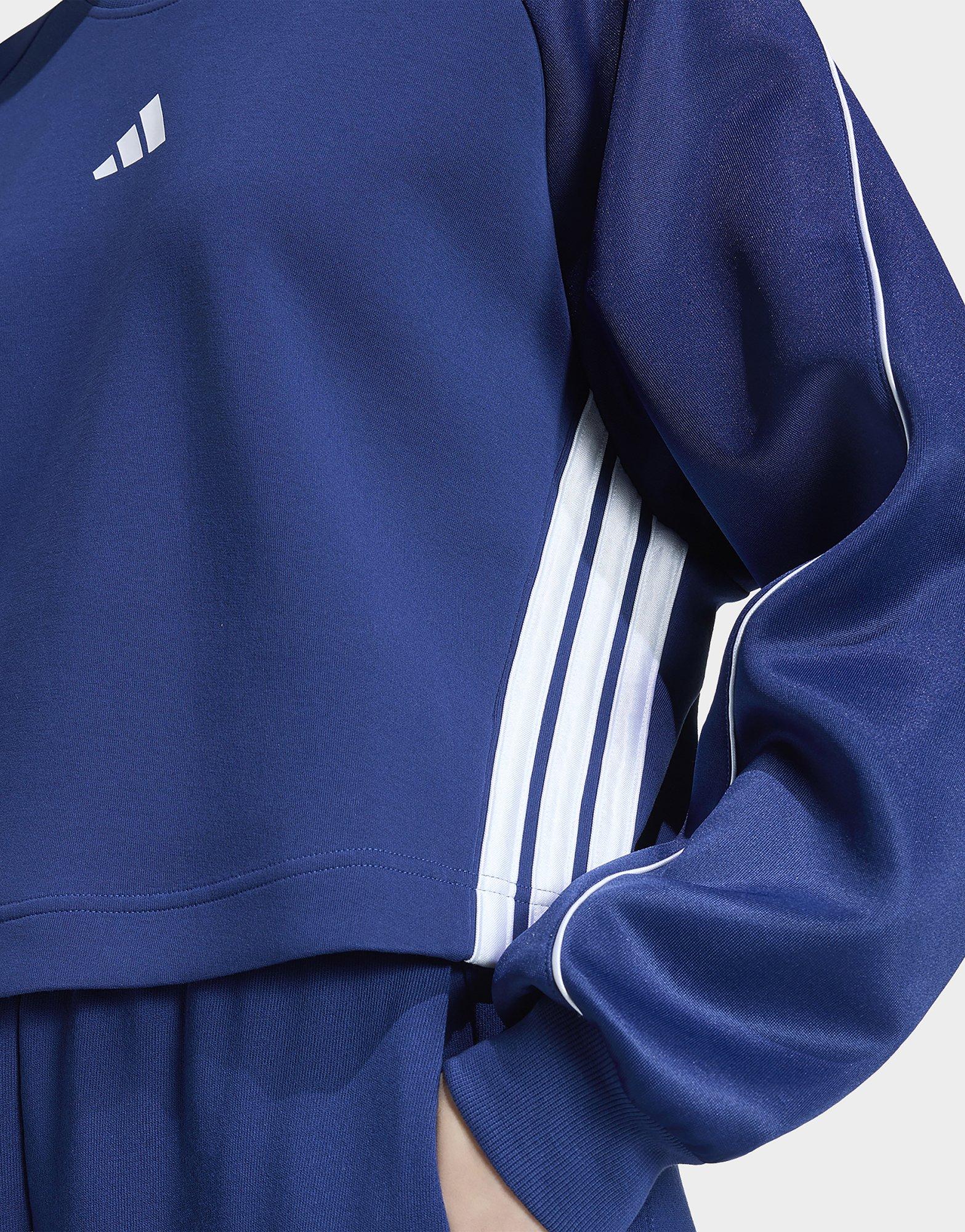 adidas Stadium 3-streifen Sweatshirt Mit Rundhalsausschnitt