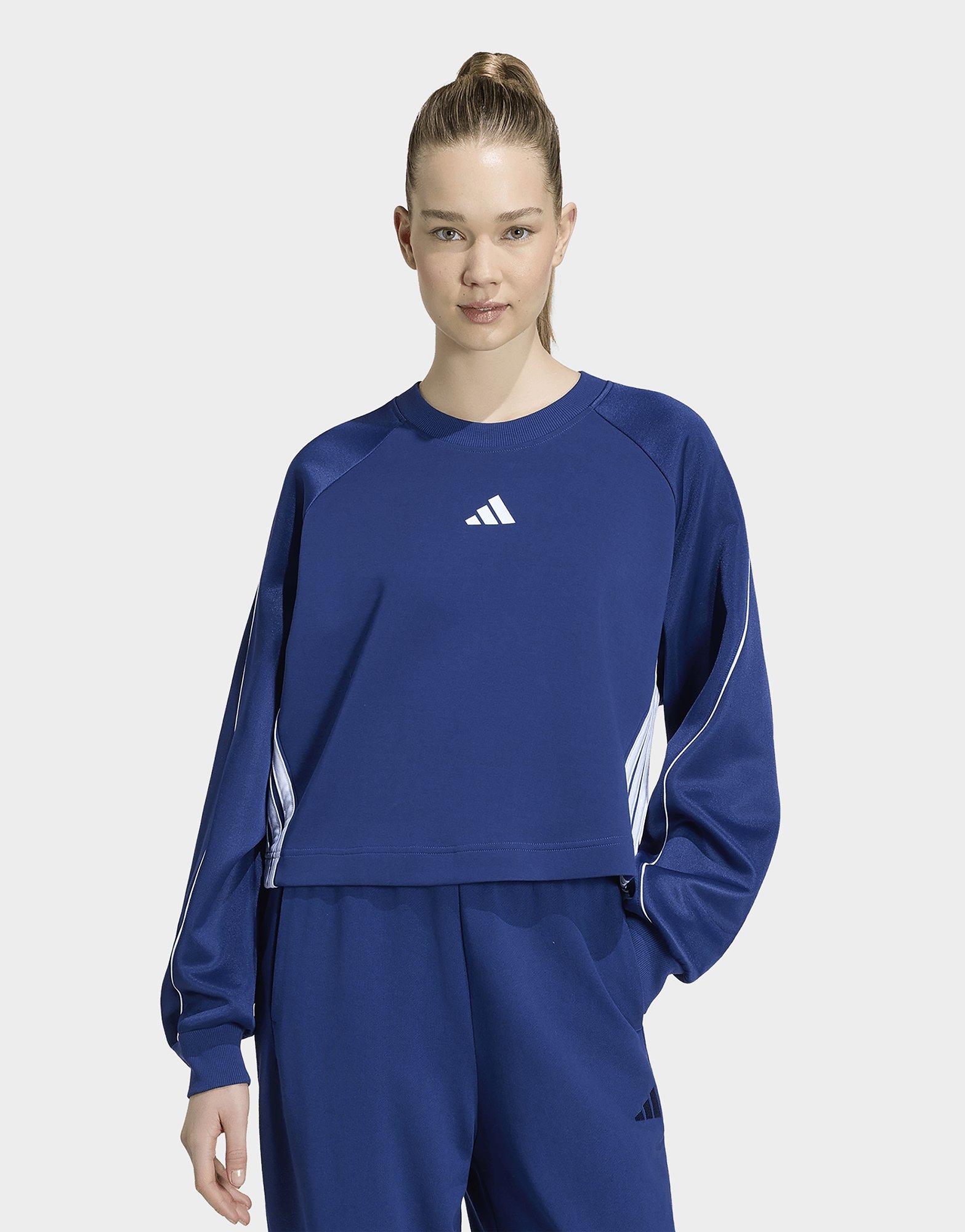 adidas Stadium 3-stripes Crewneck Sweatshirt