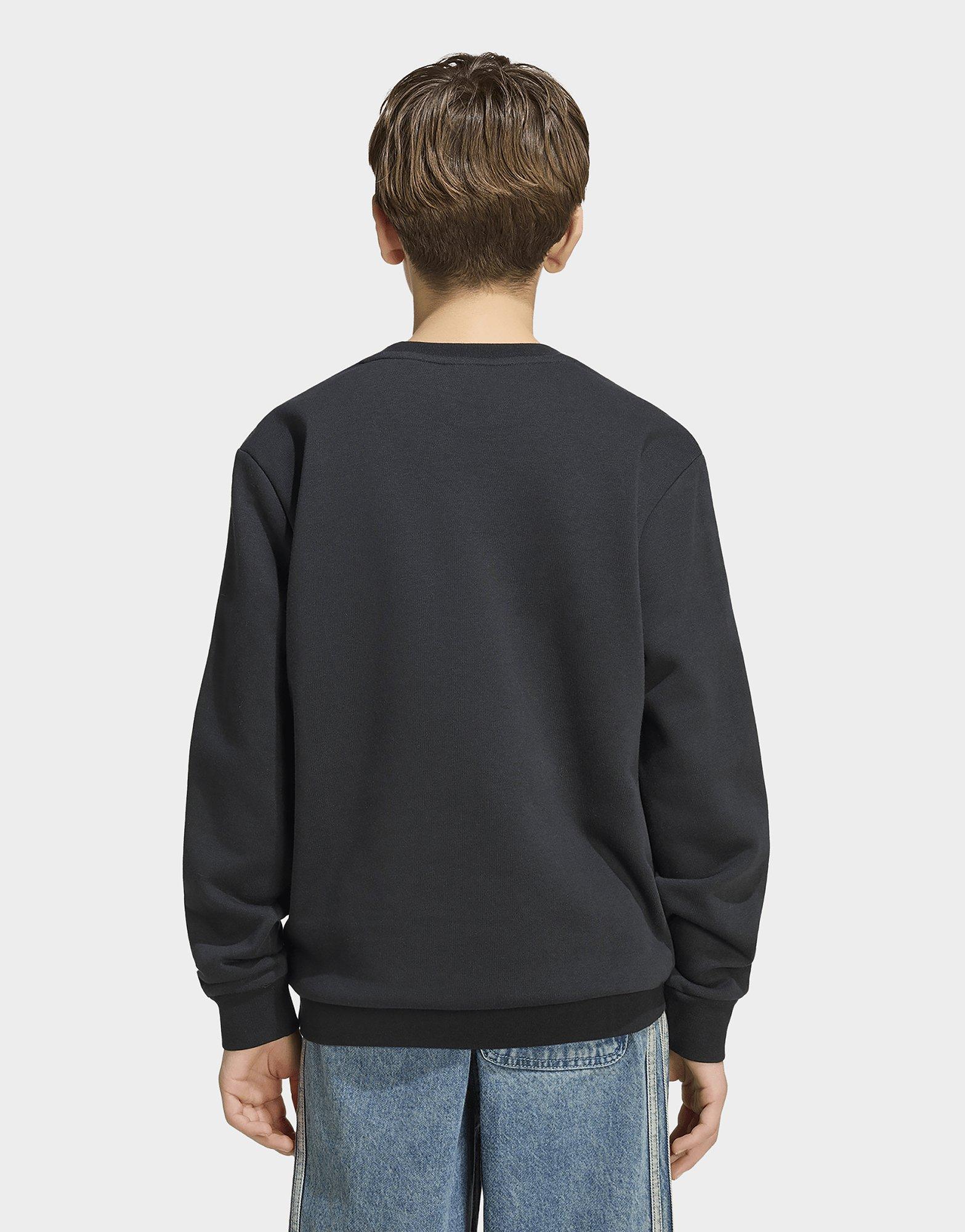 adidas Sweat-shirt 3 Bandes Loose Crew