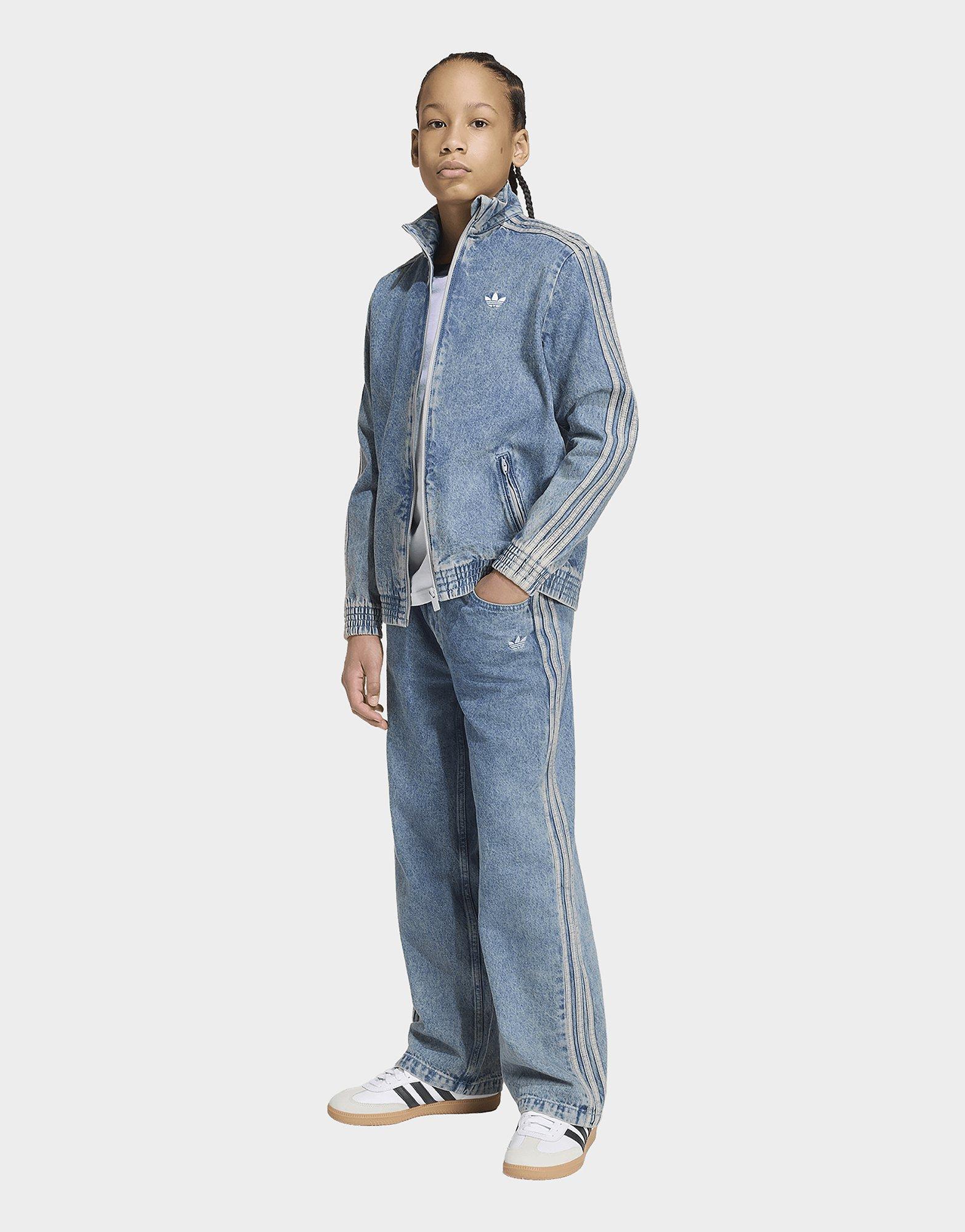 adidas Veste De Survêtement Denim Ample Firebird