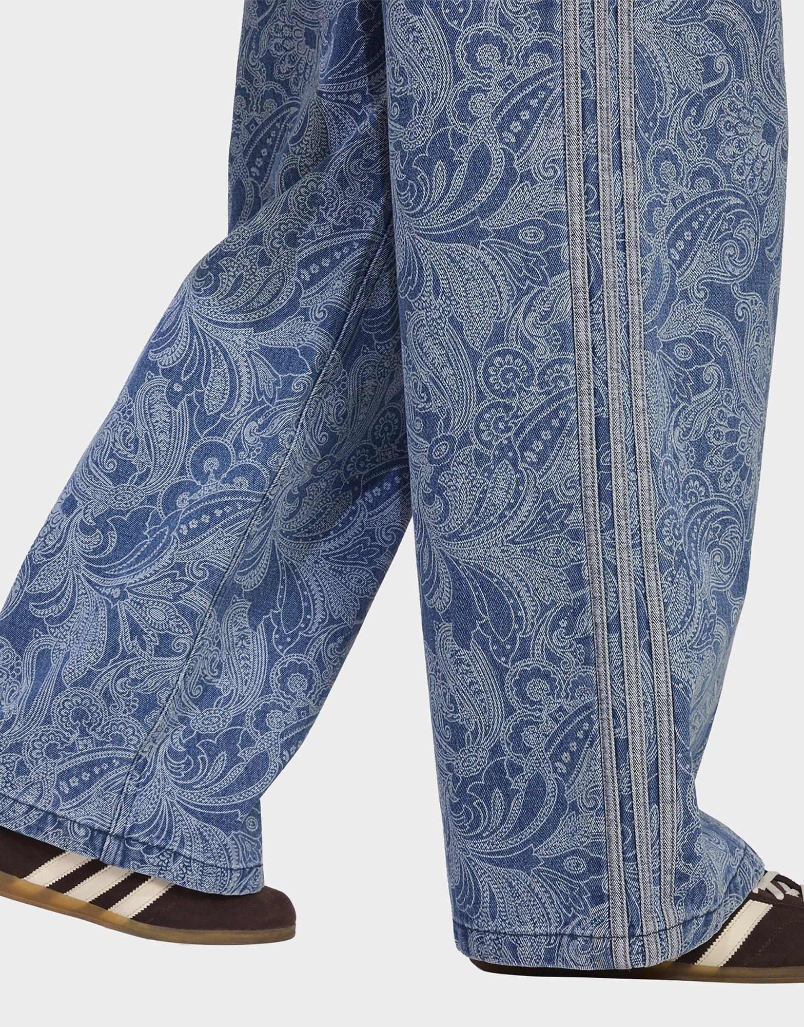 adidas Pantalon Denim Droit Taille Mi-haute Firebird Adidas Liberty London