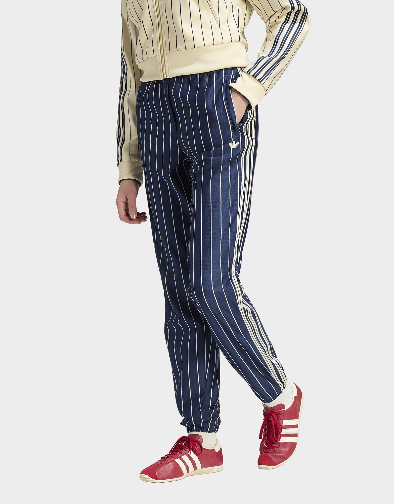 adidas Pantaloni Da Allenamento Firebird Con Motivo Gessato