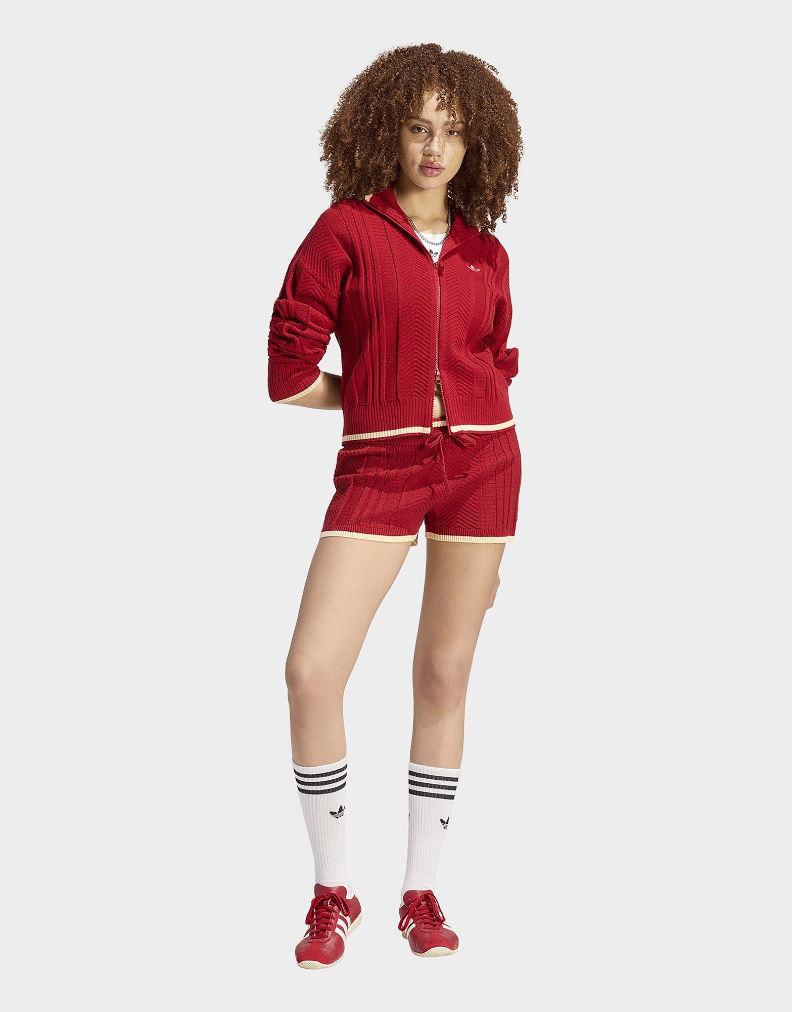 adidas Cable Knit Firebird Track Top