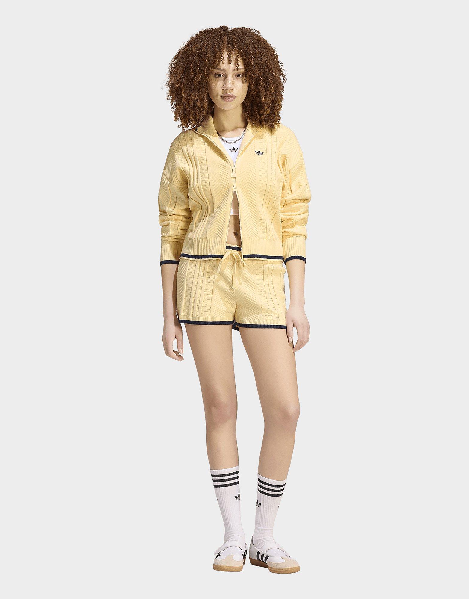 adidas Cable Knit Firebird Track Top