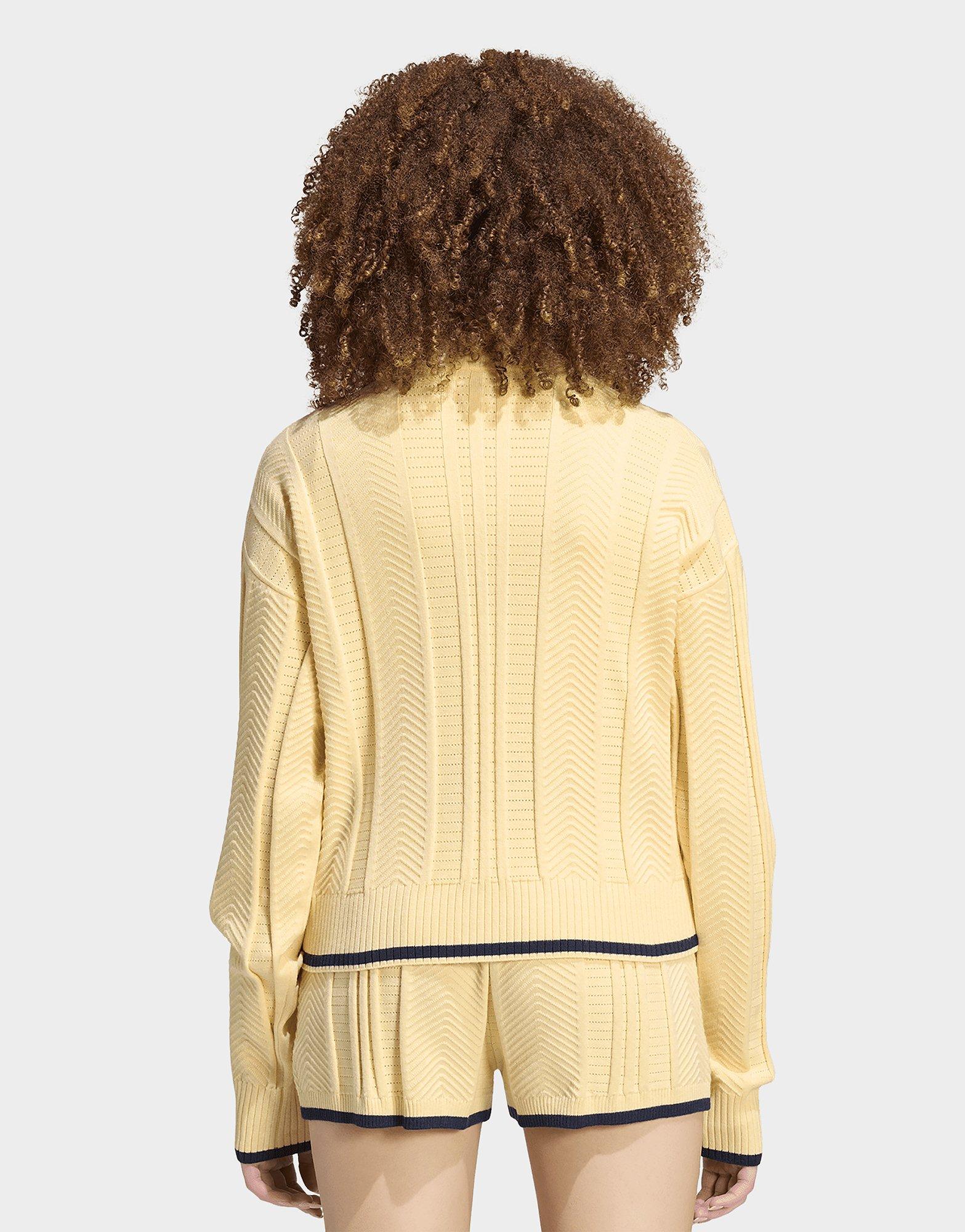 adidas Cable Knit Firebird Track Top