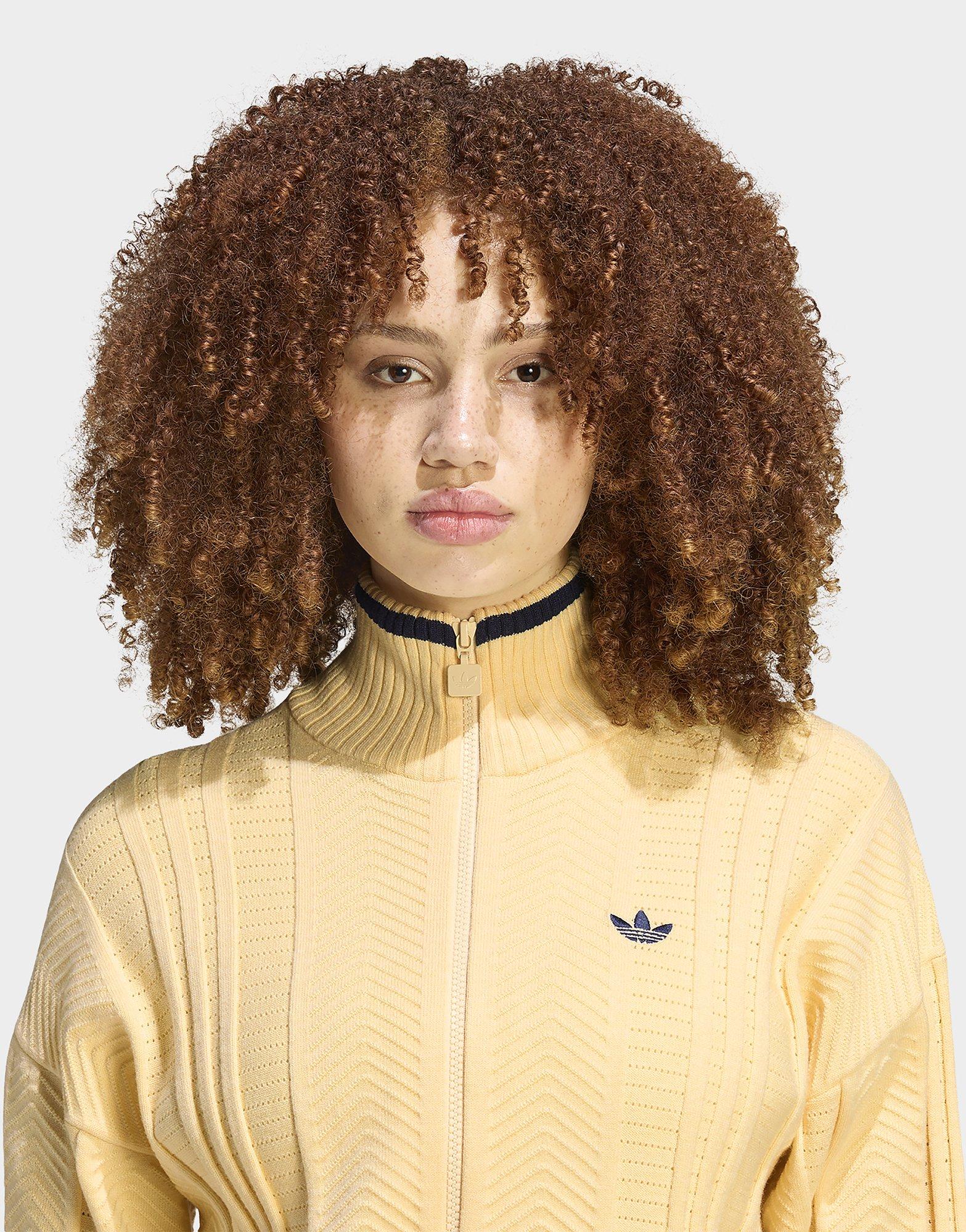 adidas Cable Knit Firebird Track Top