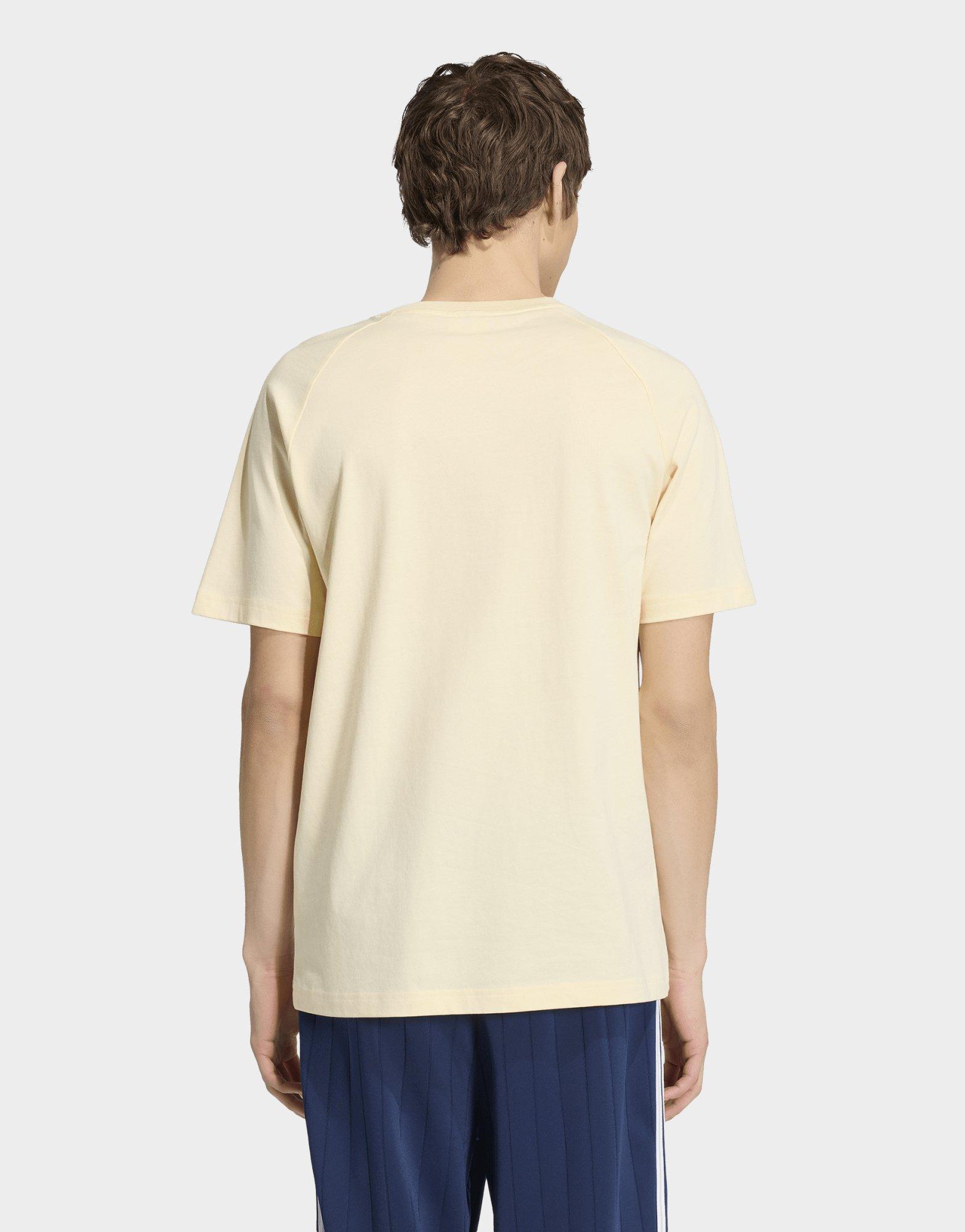 adidas T-shirt, Streifen Auf Der Brust