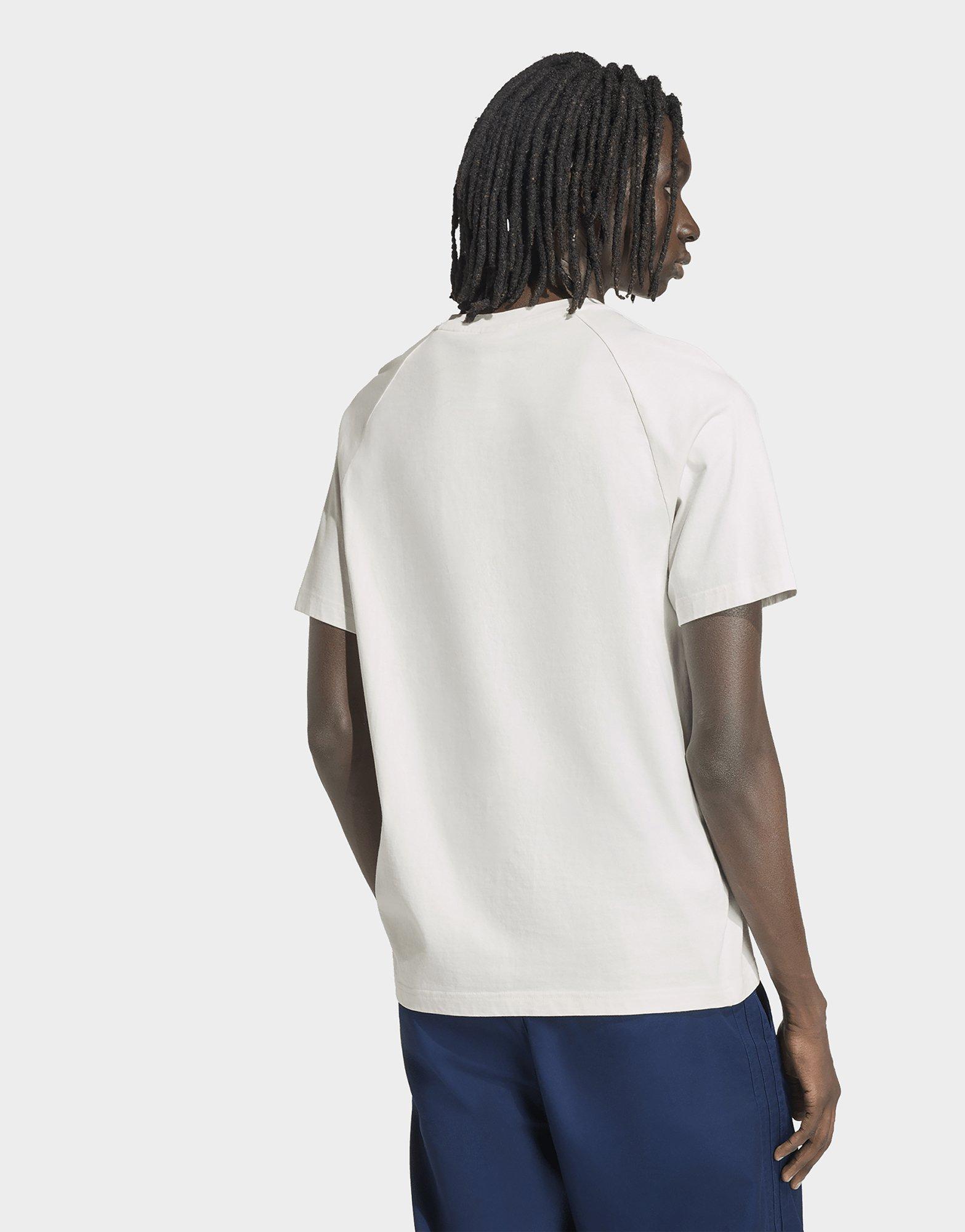 adidas T-shirt À Rayures Sur La Poitrine