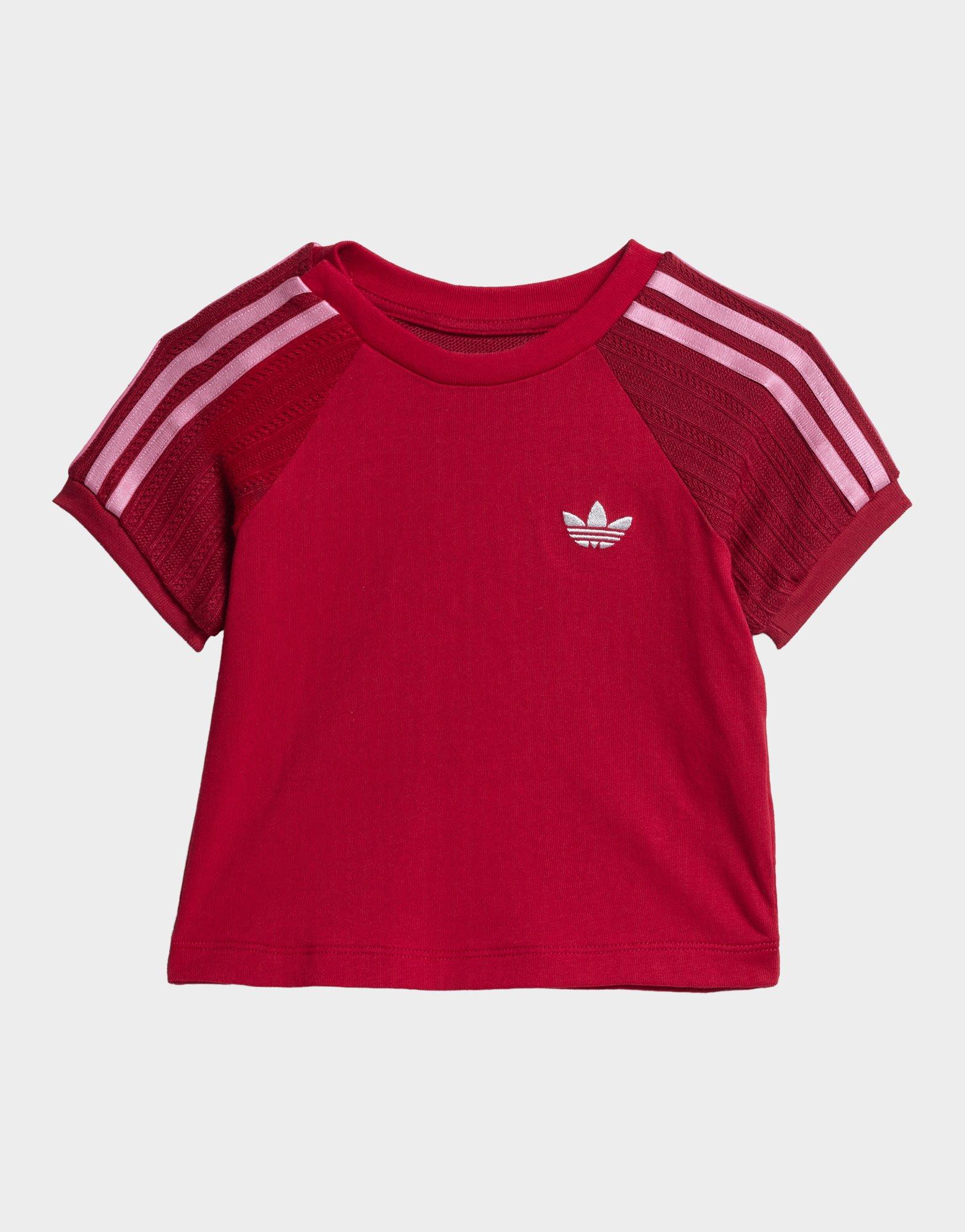 adidas Slim-fit Knitted T-shirt Legging Set