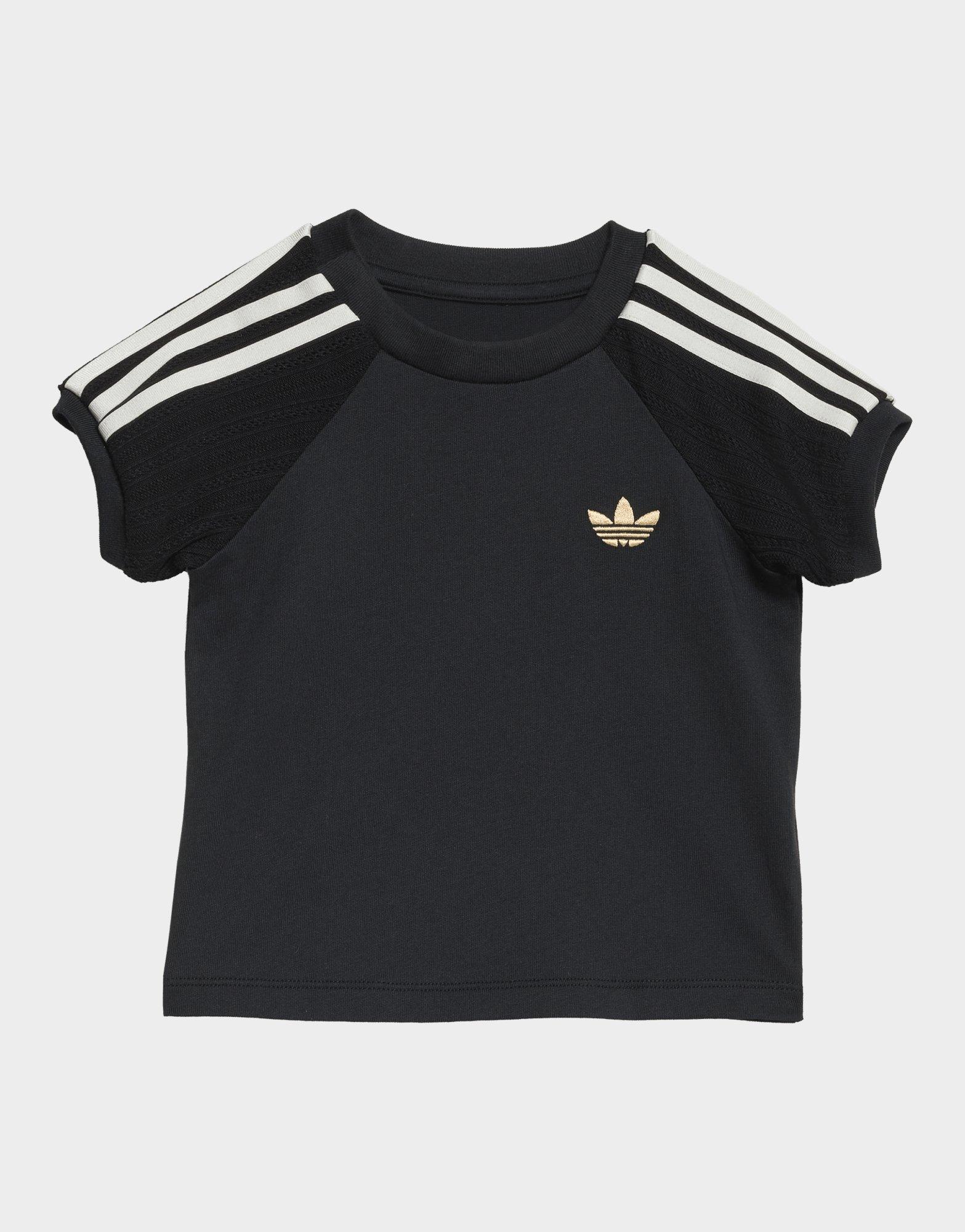 adidas Slim-fit Knitted T-shirt Legging Set